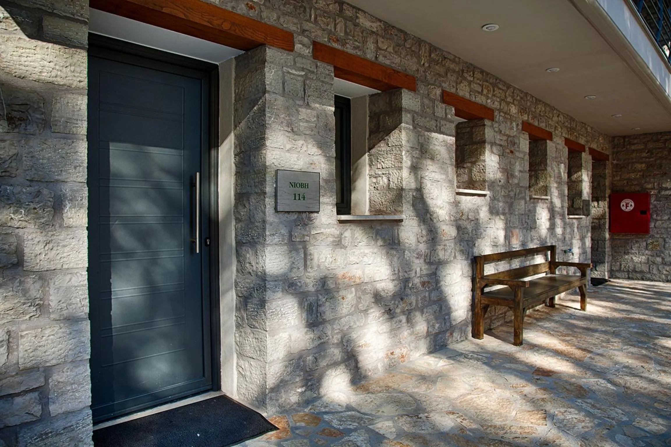 Facade/entrance in Oniropetra Boutique Hotel