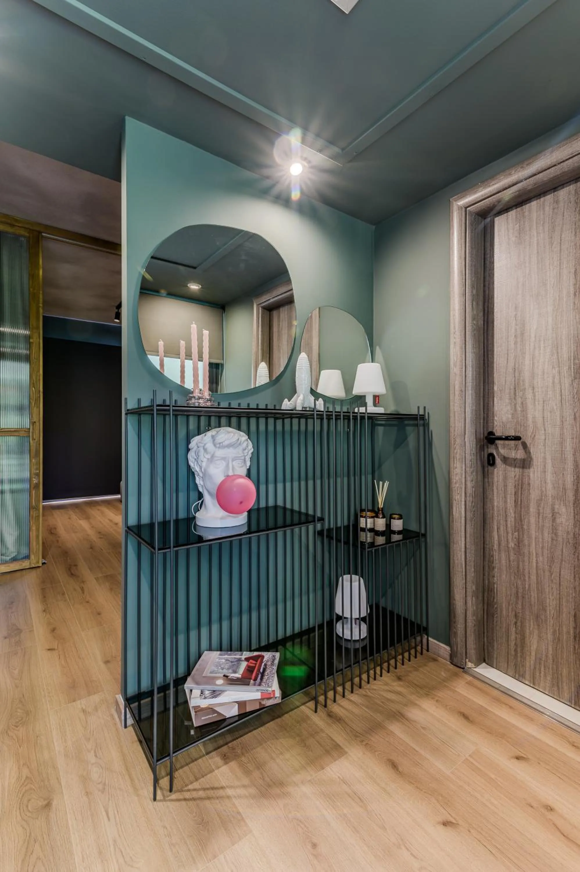 Bed in Oniropetra Boutique Hotel