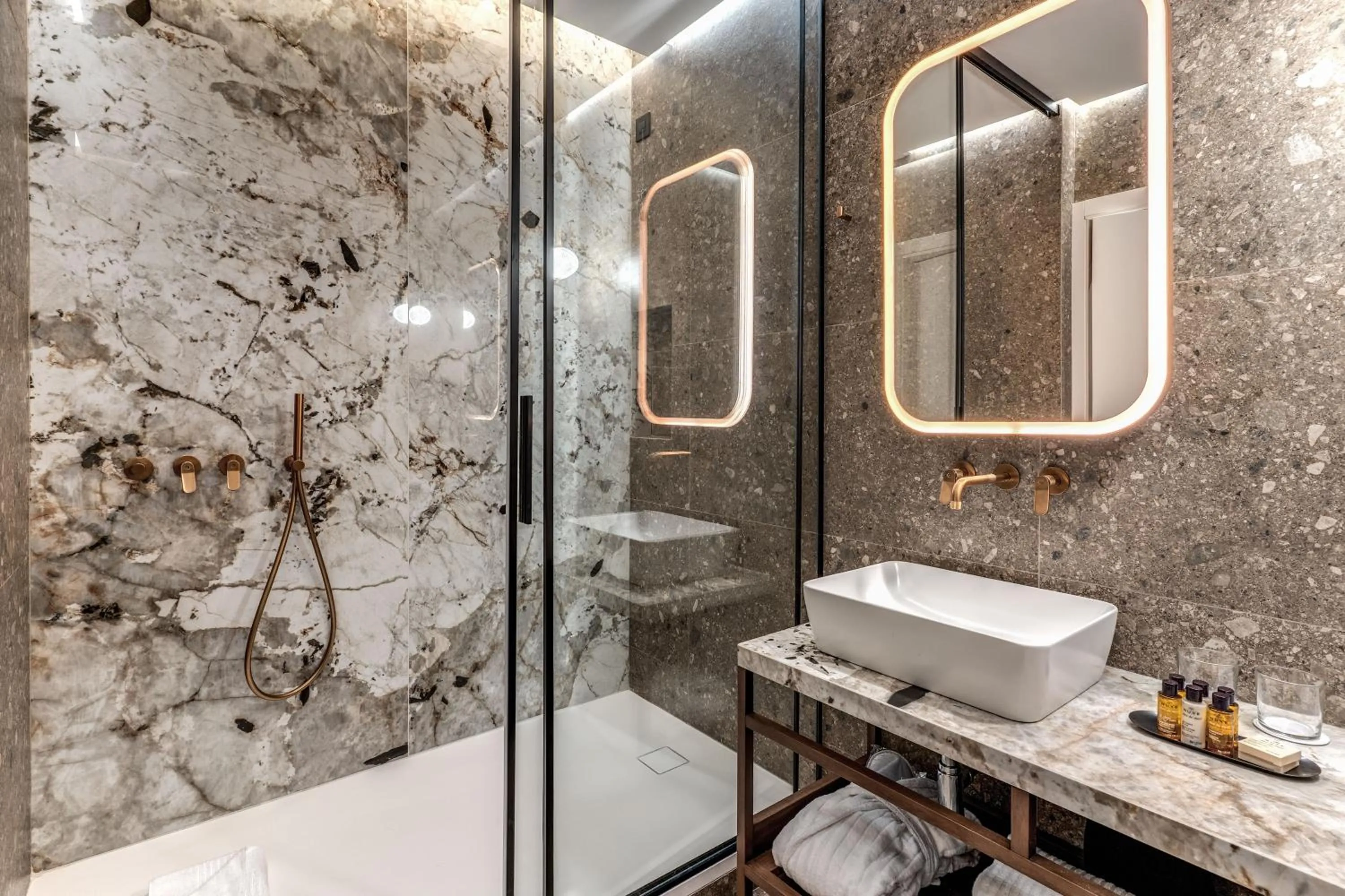 Shower in THE STEPS Hotel - by Eitch Collection