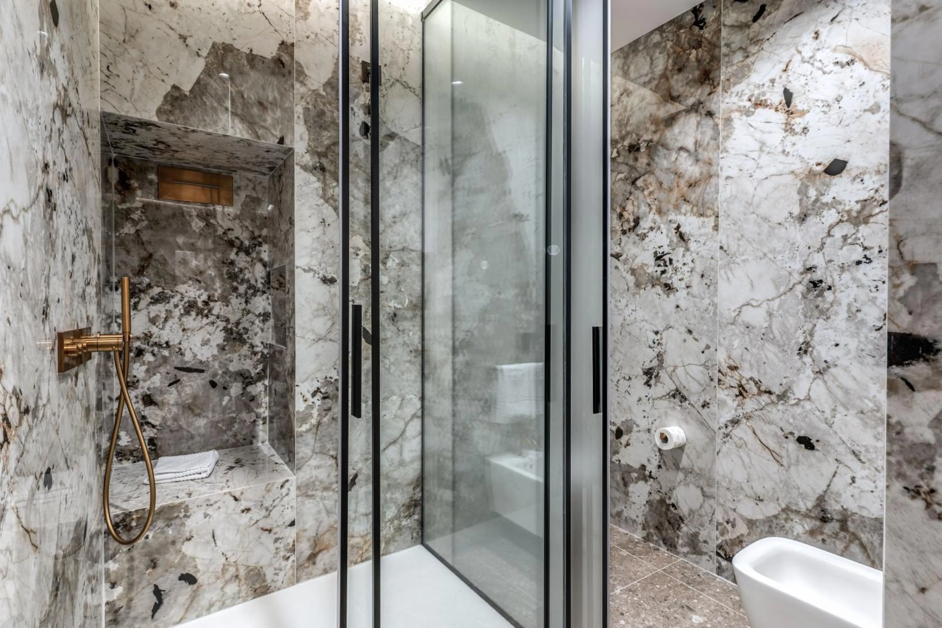 Shower in THE STEPS Hotel - by Eitch Collection