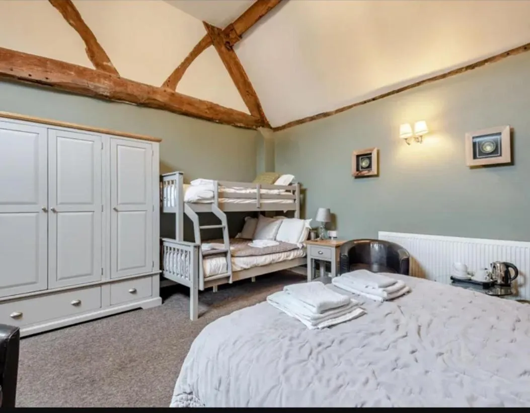 Bed in Curly Tail Accommodation