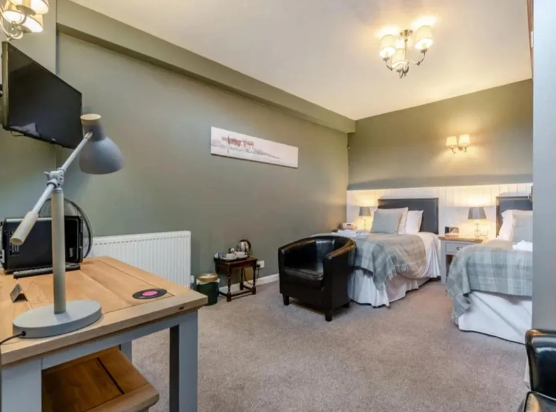 Bed in Curly Tail Accommodation