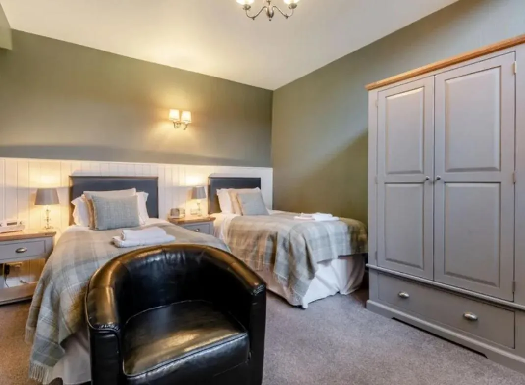 Bed in Curly Tail Accommodation