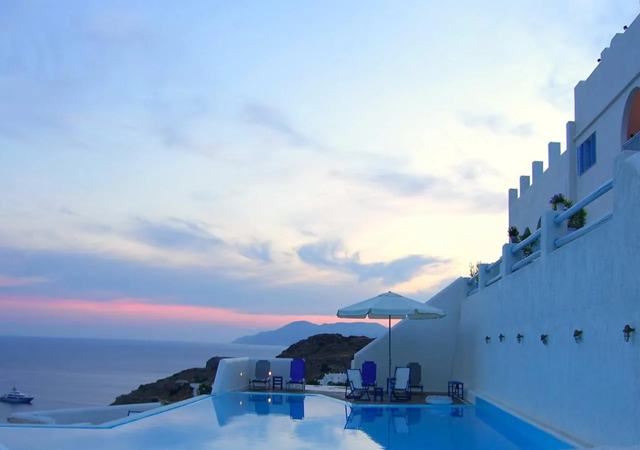 Sunset in Hotel Petradi