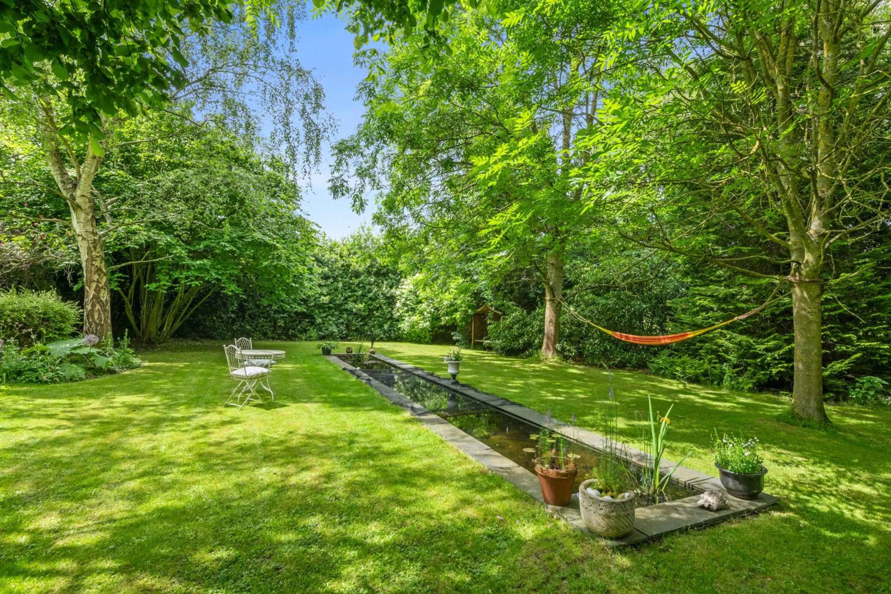 Garden in Attractive 2 storey, 2 bedroom barn in Long Melford