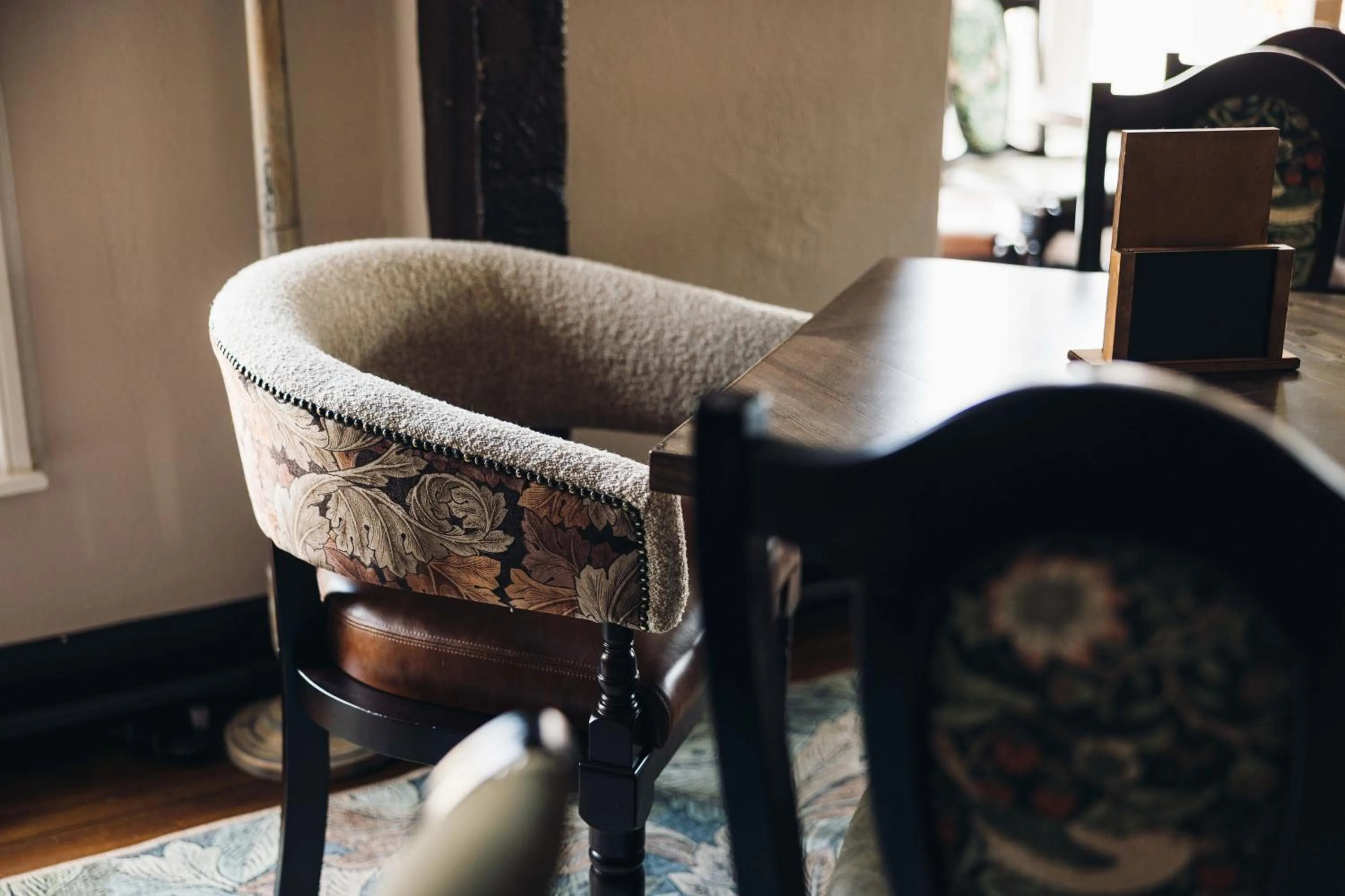 Dining area in Gaskell Arms