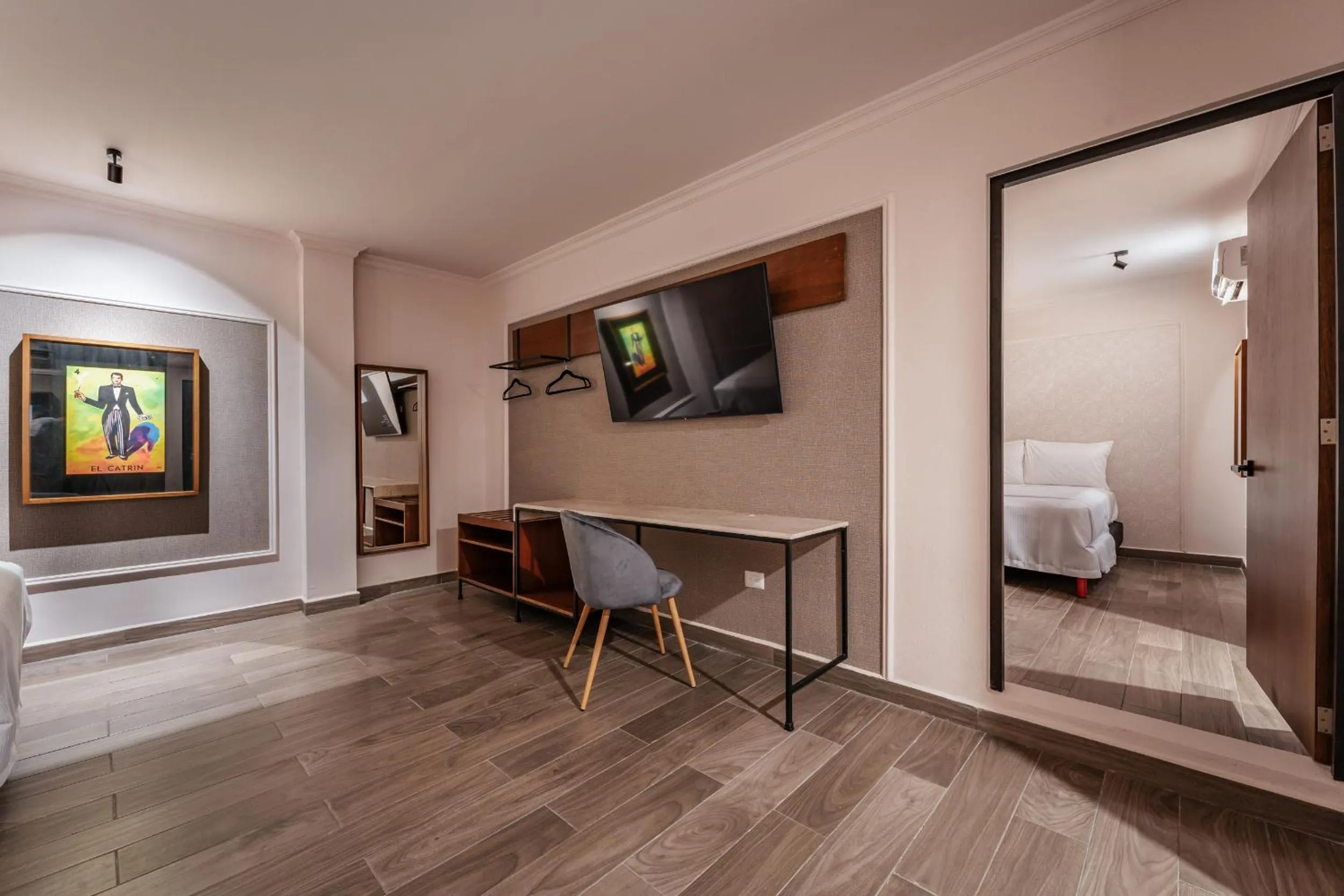 Photo of the whole room, Bed in Hotel MID Project