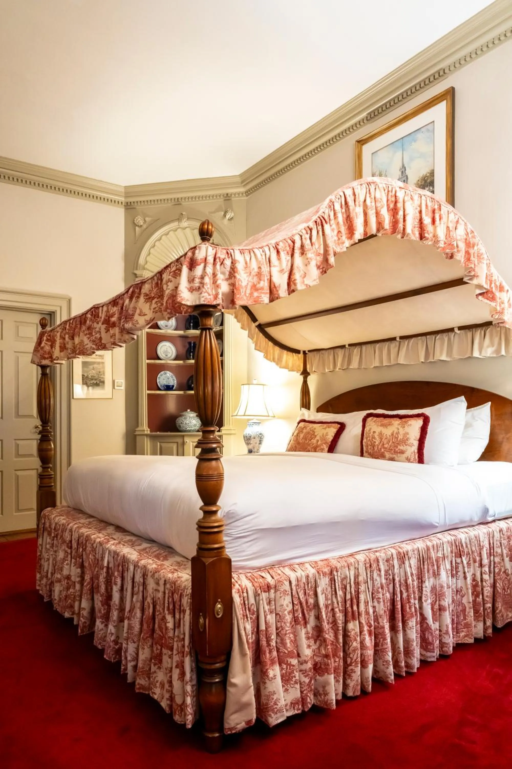 Bedroom, Bed in Francis Malbone House