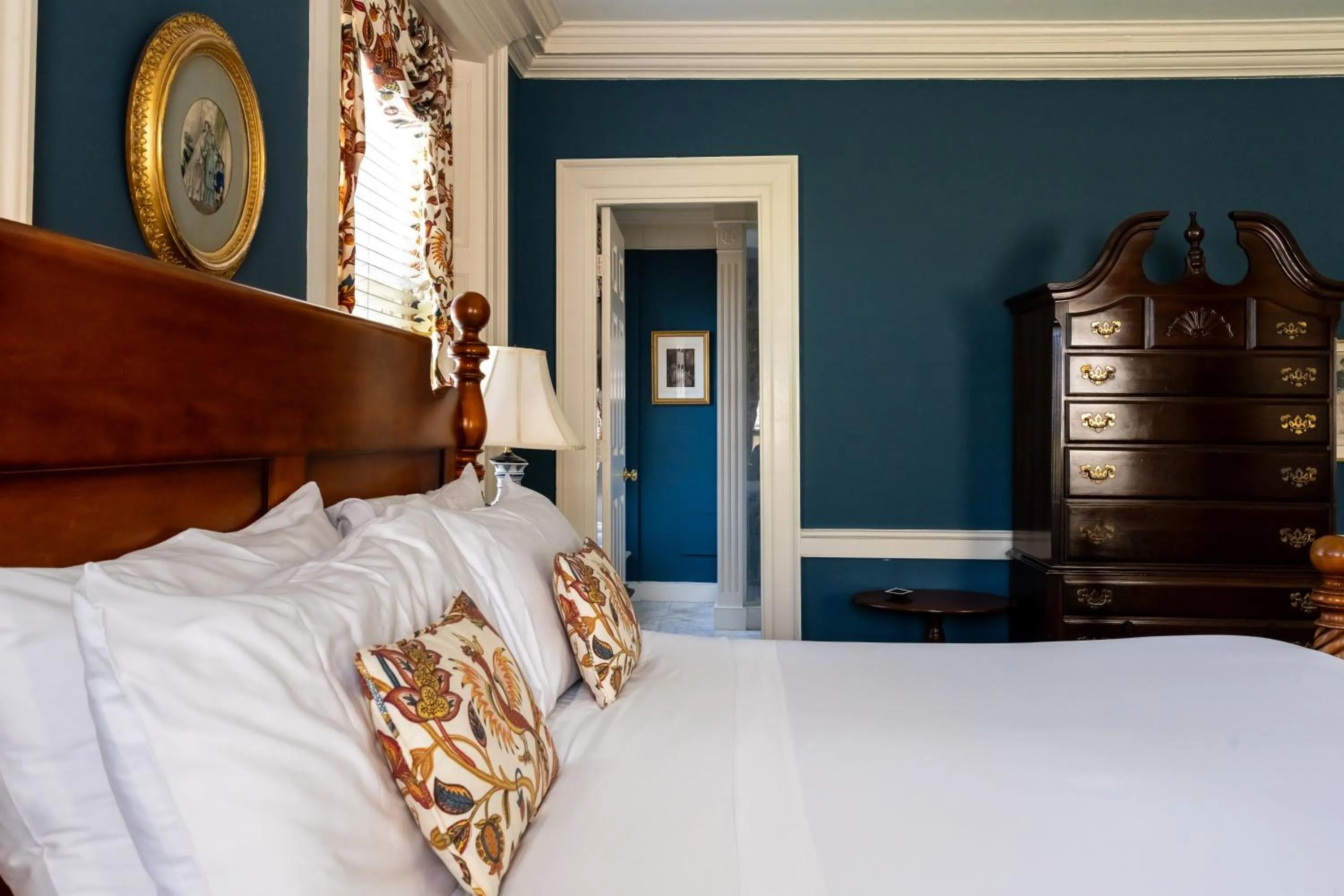 Bedroom, Bed in Francis Malbone House