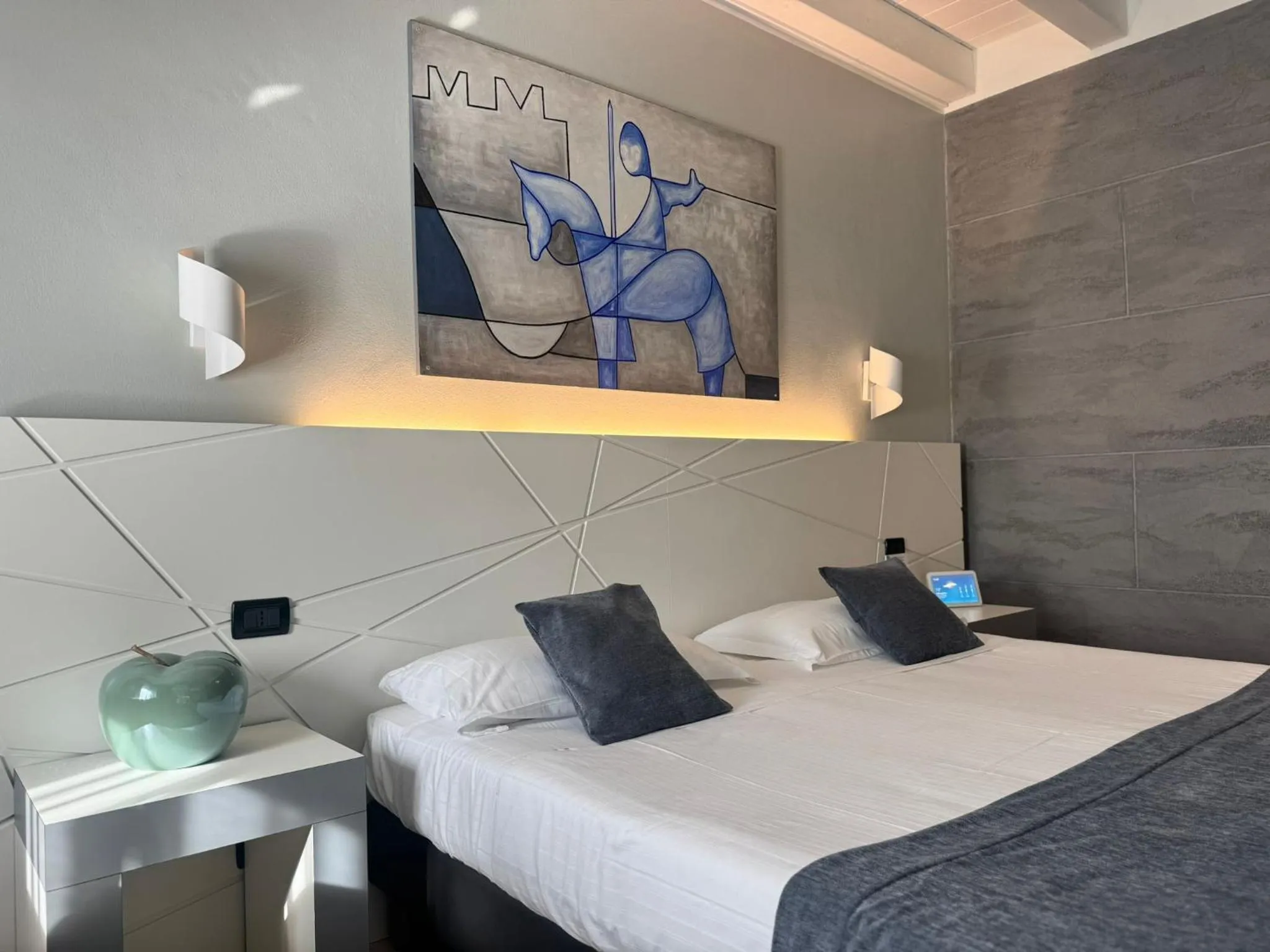 Bedroom, Bed in Hotel Fontana Verona