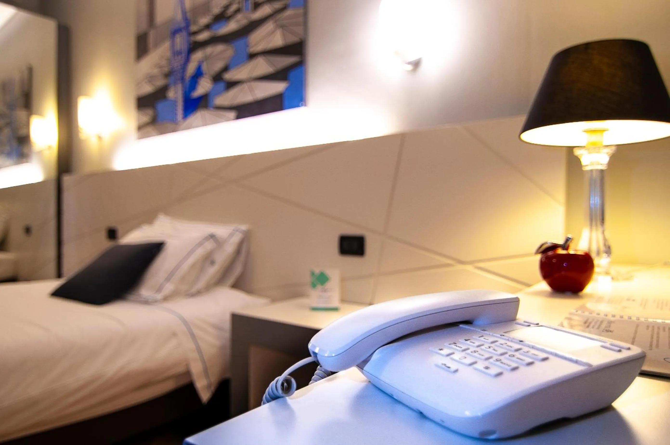 Bedroom, Bed in Hotel Fontana Verona