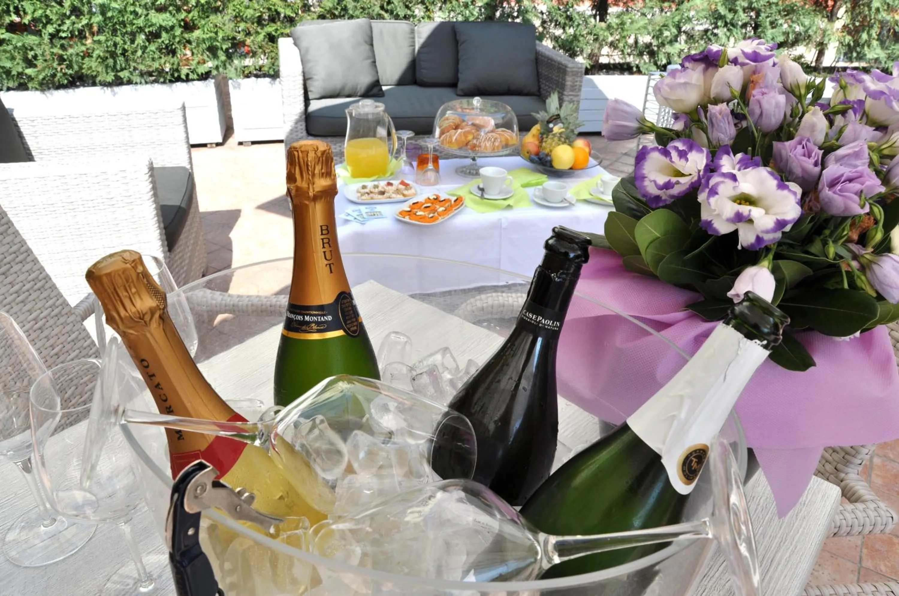 Food and drinks in Hotel Fontana Verona