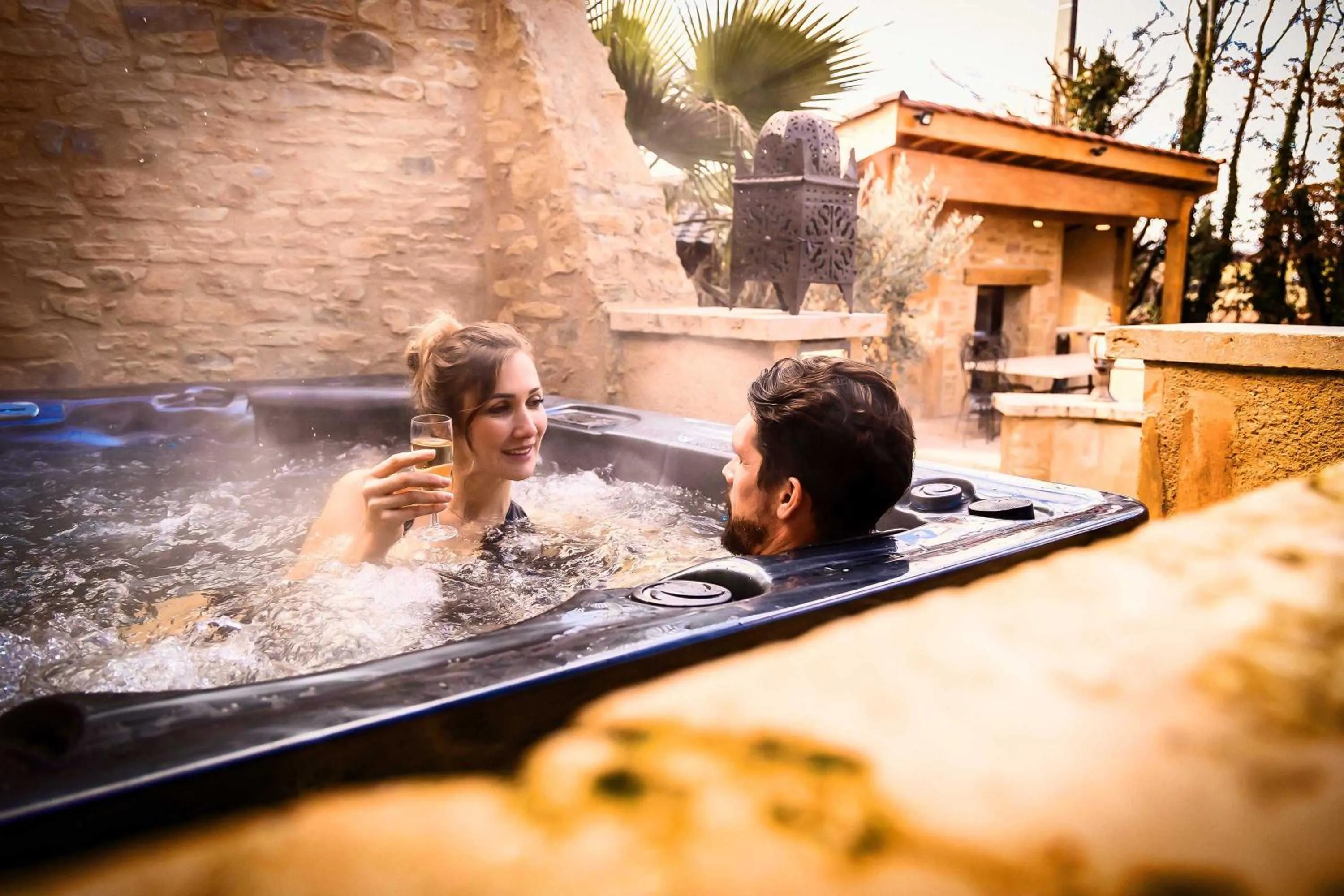 Hot Tub in Le Clos Des Anges
