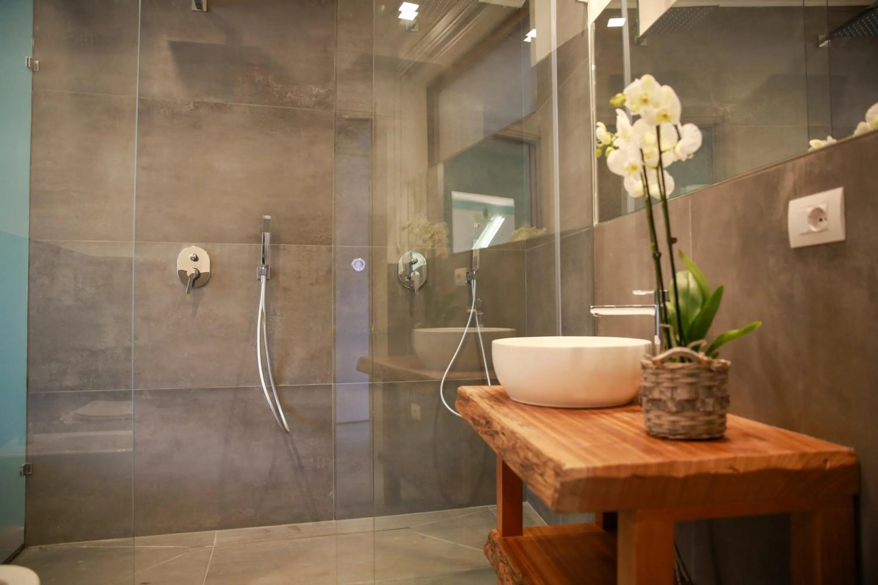 Bathroom in La Cipressina B&B