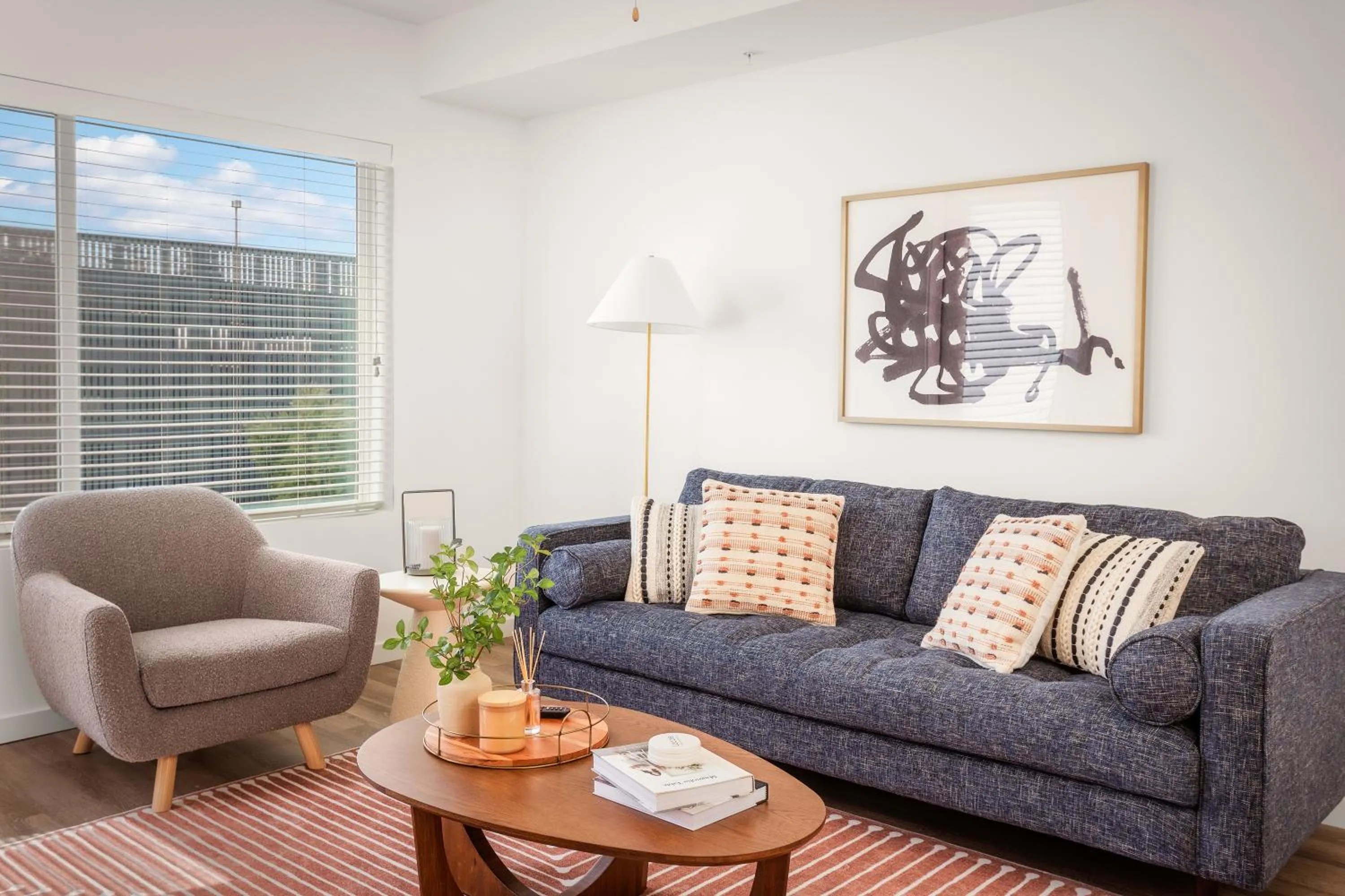 Living room in Mint House Phoenix - Midtown