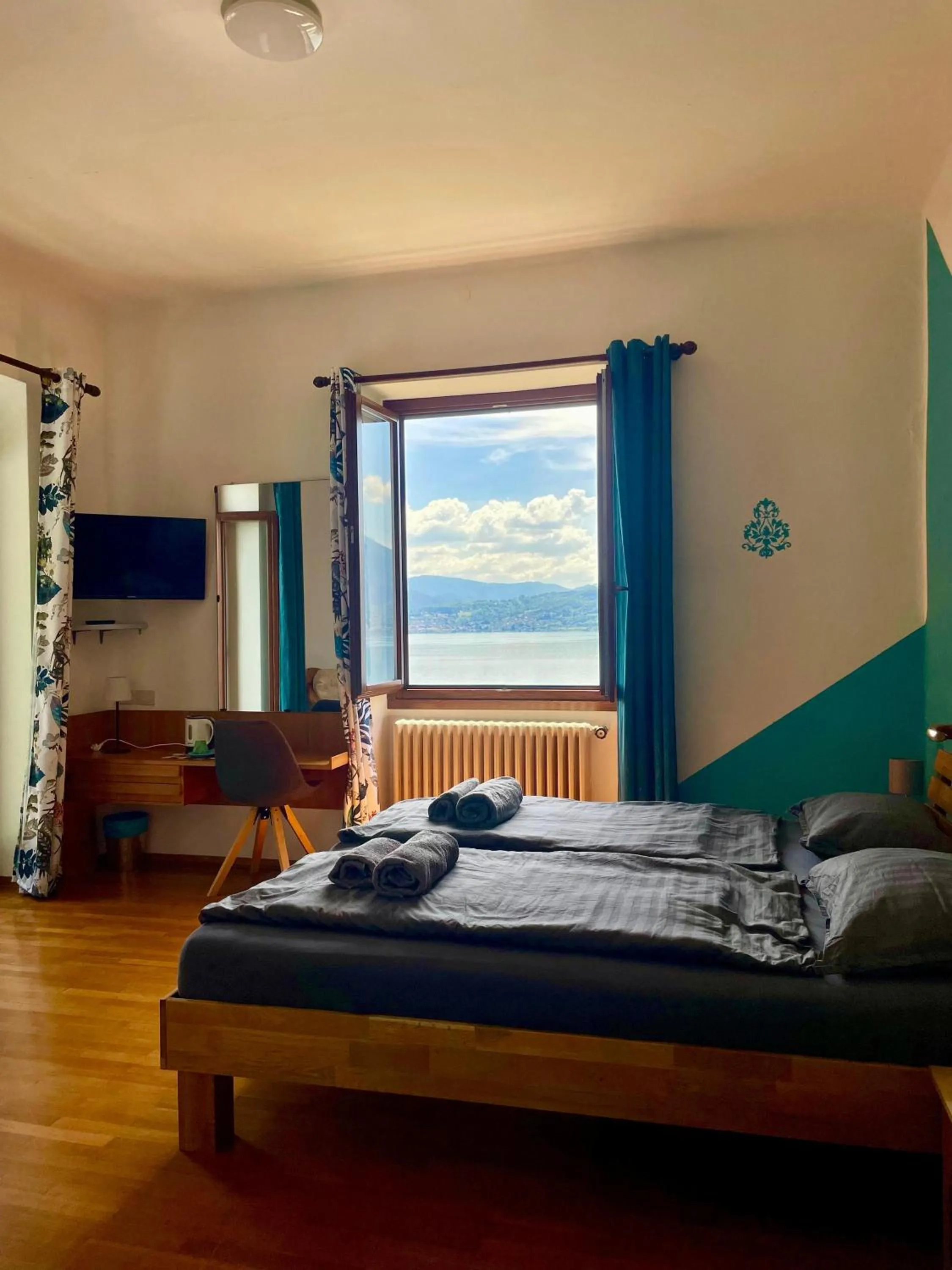 Bedroom, Bed in Villa Angelina