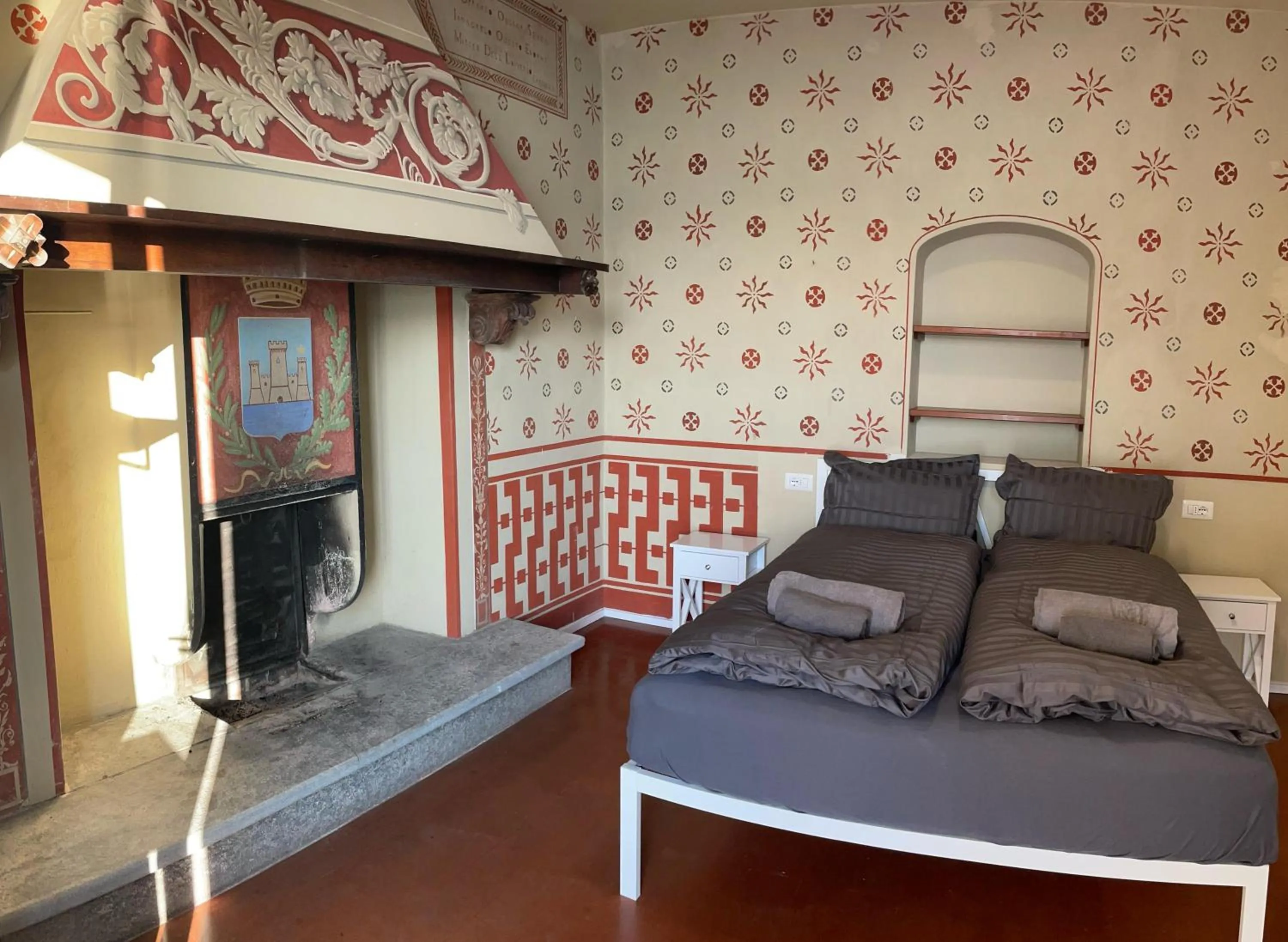 Bedroom, Bed in Villa Angelina