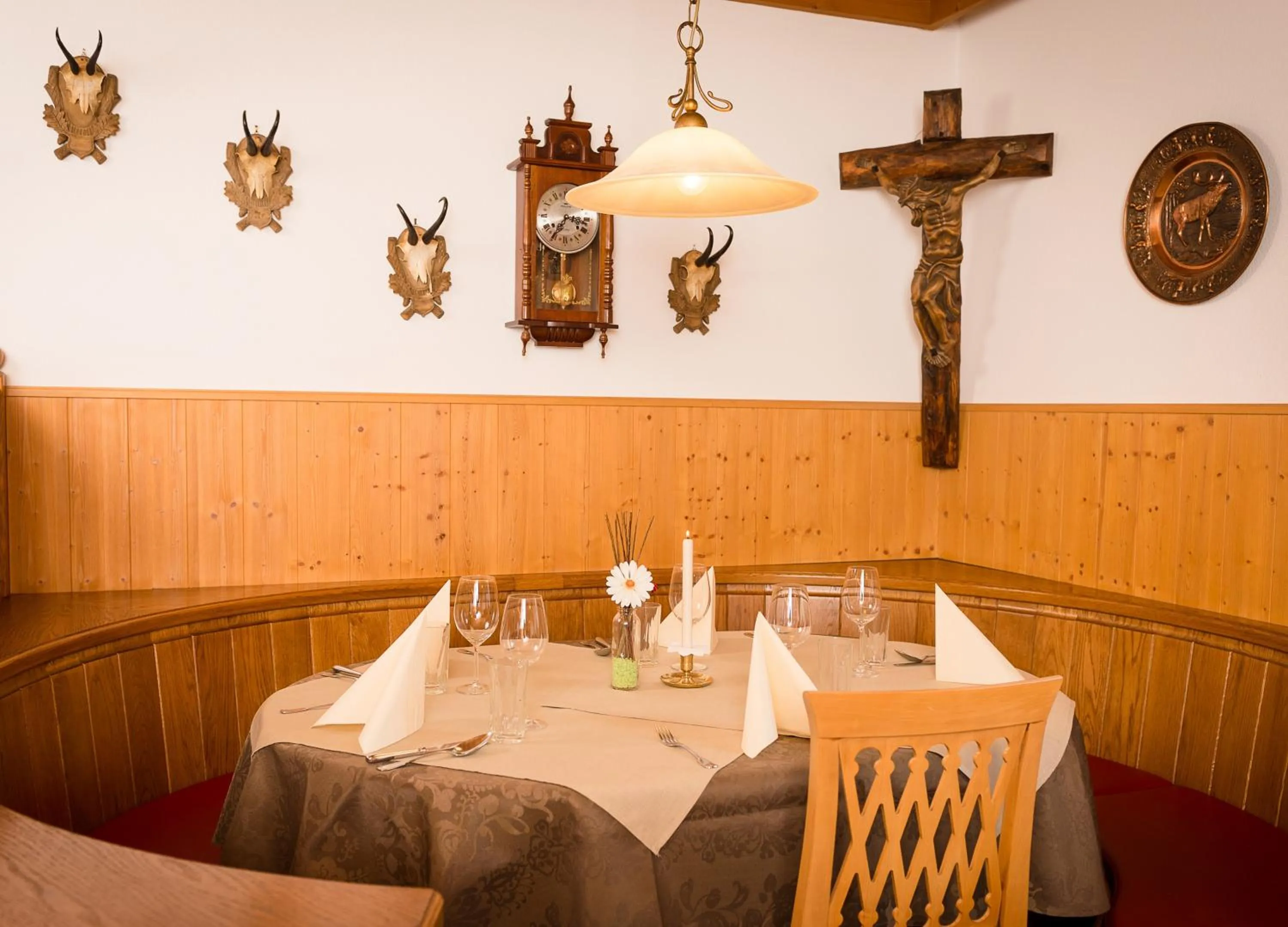 Dining area in Landgasthof Seisenbergklamm