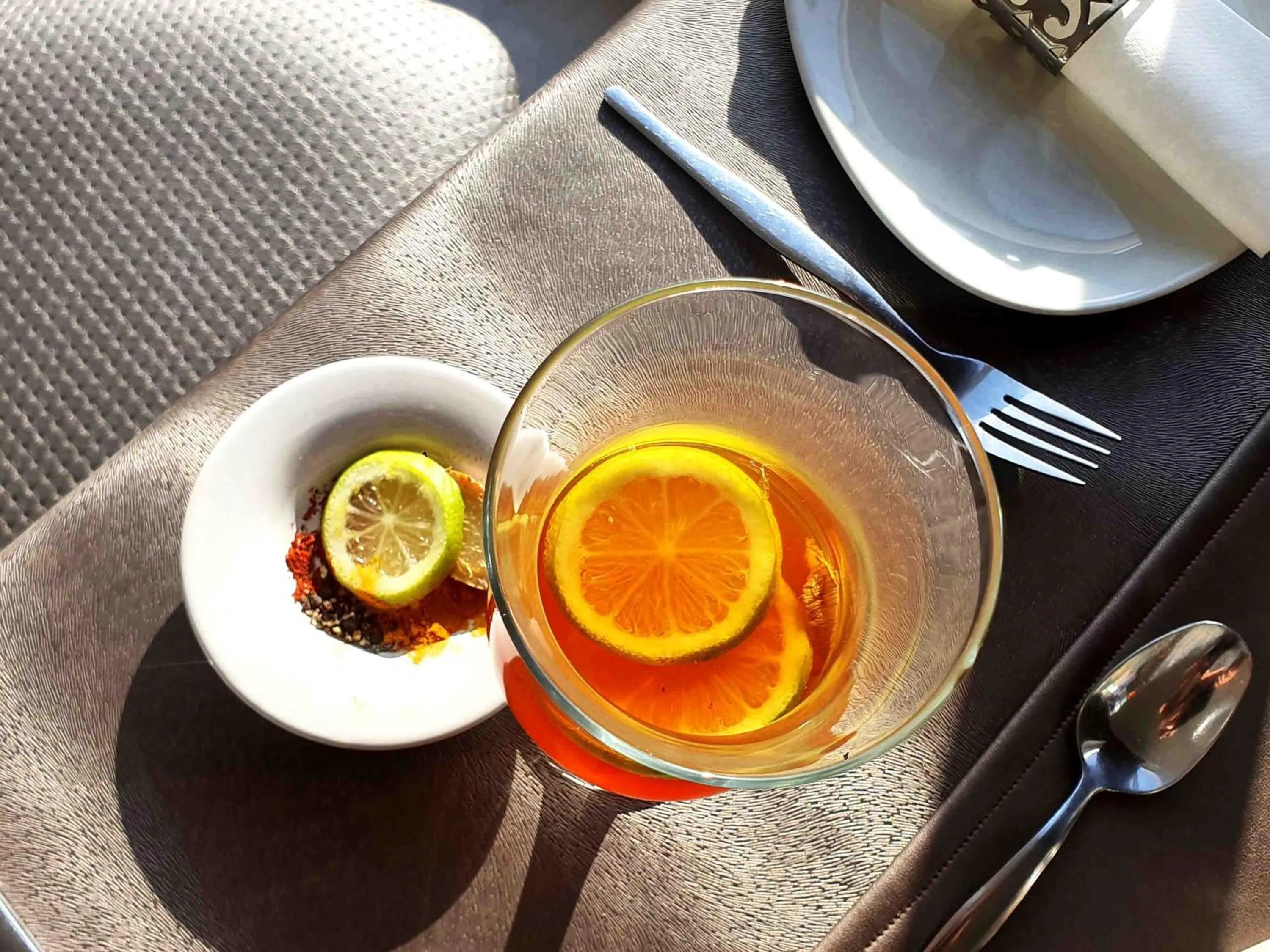 Patio in Crystal Lagoon Lodge