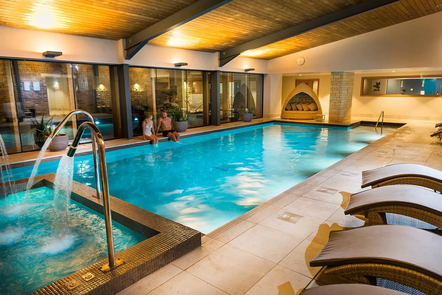 Swimming pool in Hatherley Manor Hotel & Spa