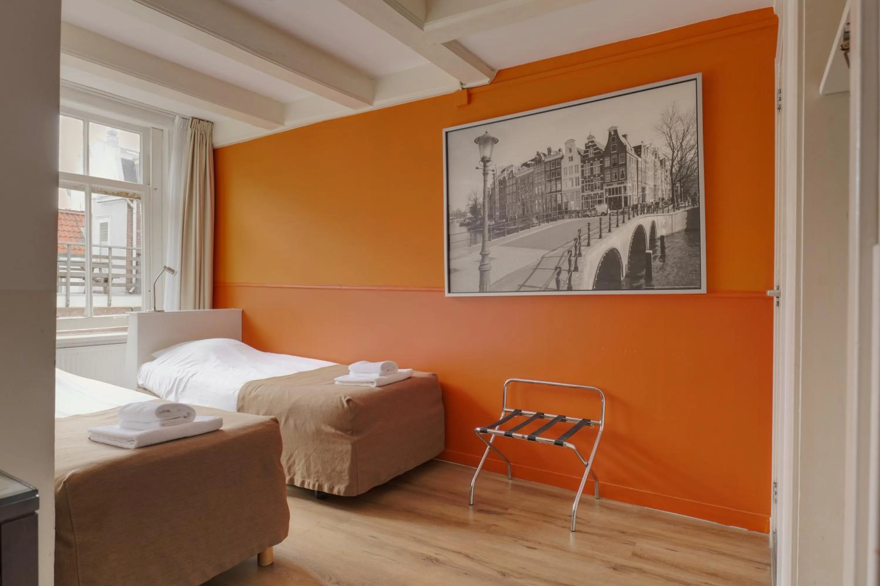 Twin Room in Hotel Prinsenhof Amsterdam