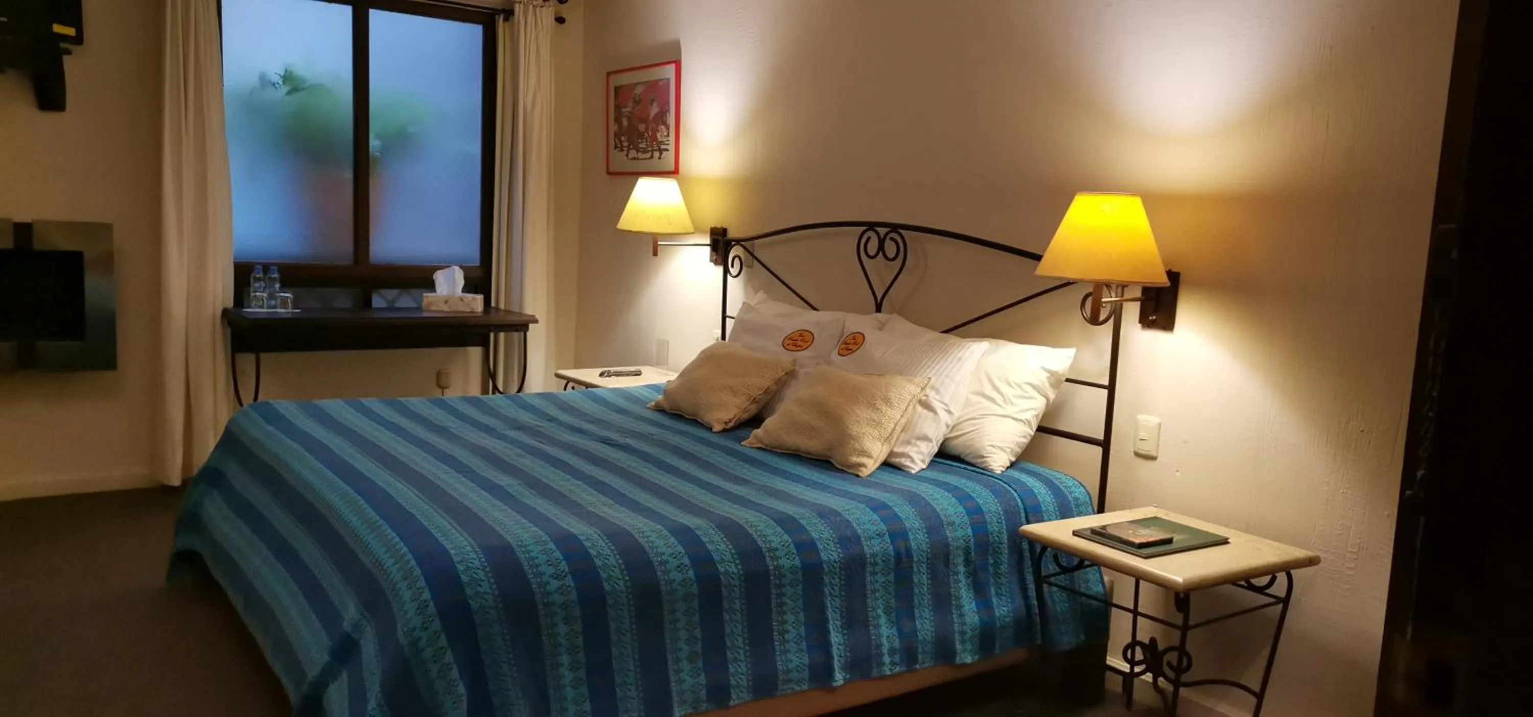 Bed in Posada Real de Chiapas