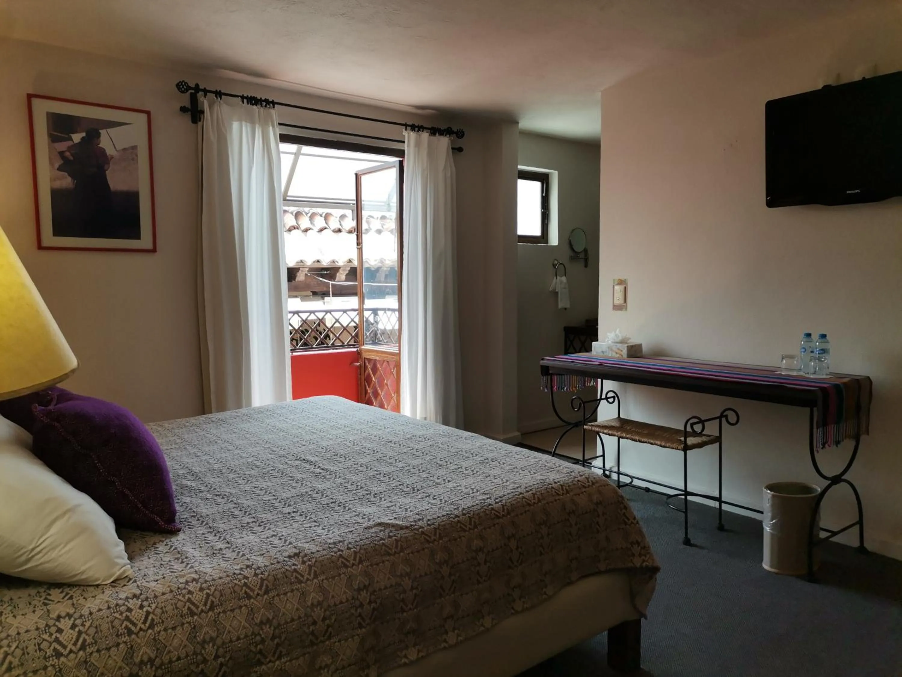 Bed in Posada Real de Chiapas