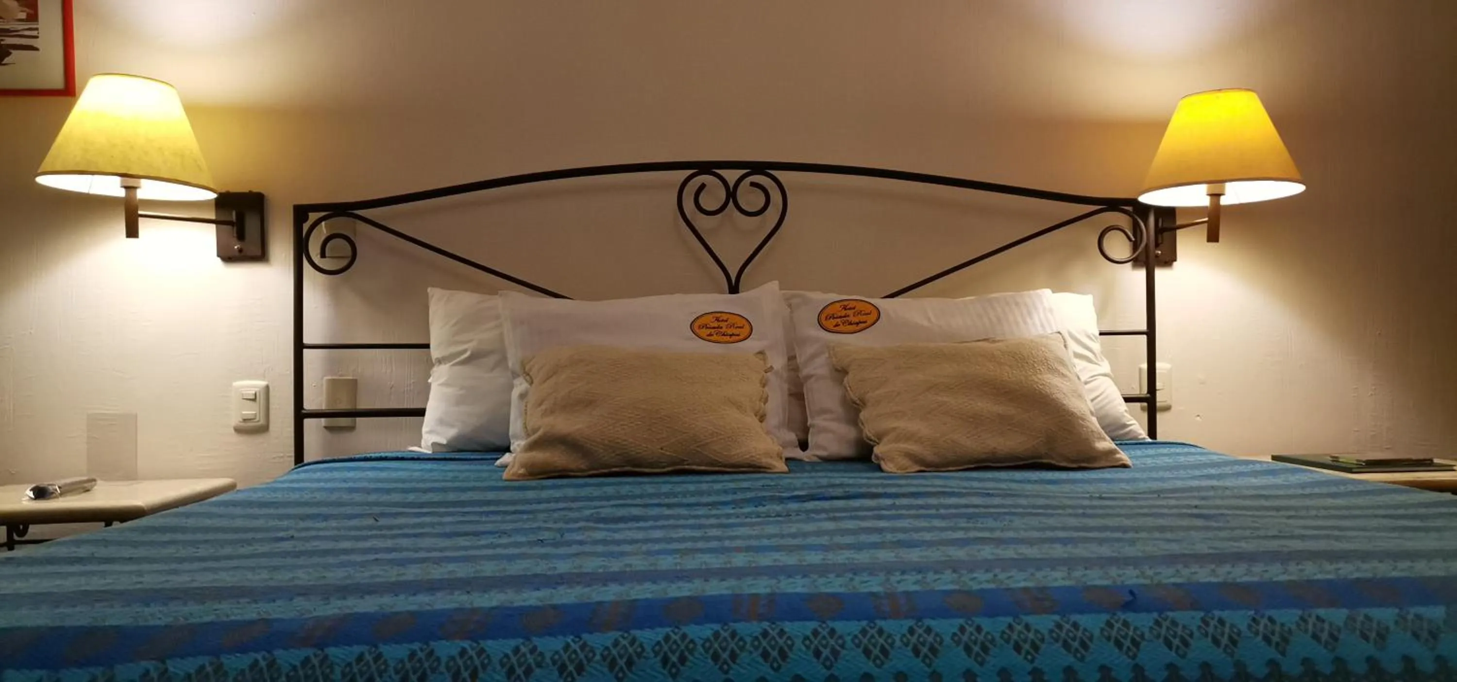 Bed in Posada Real de Chiapas