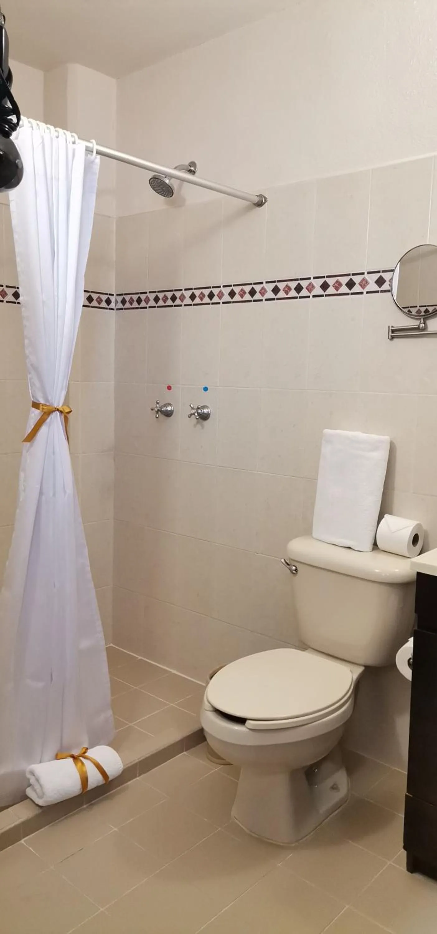 Shower in Posada Real de Chiapas