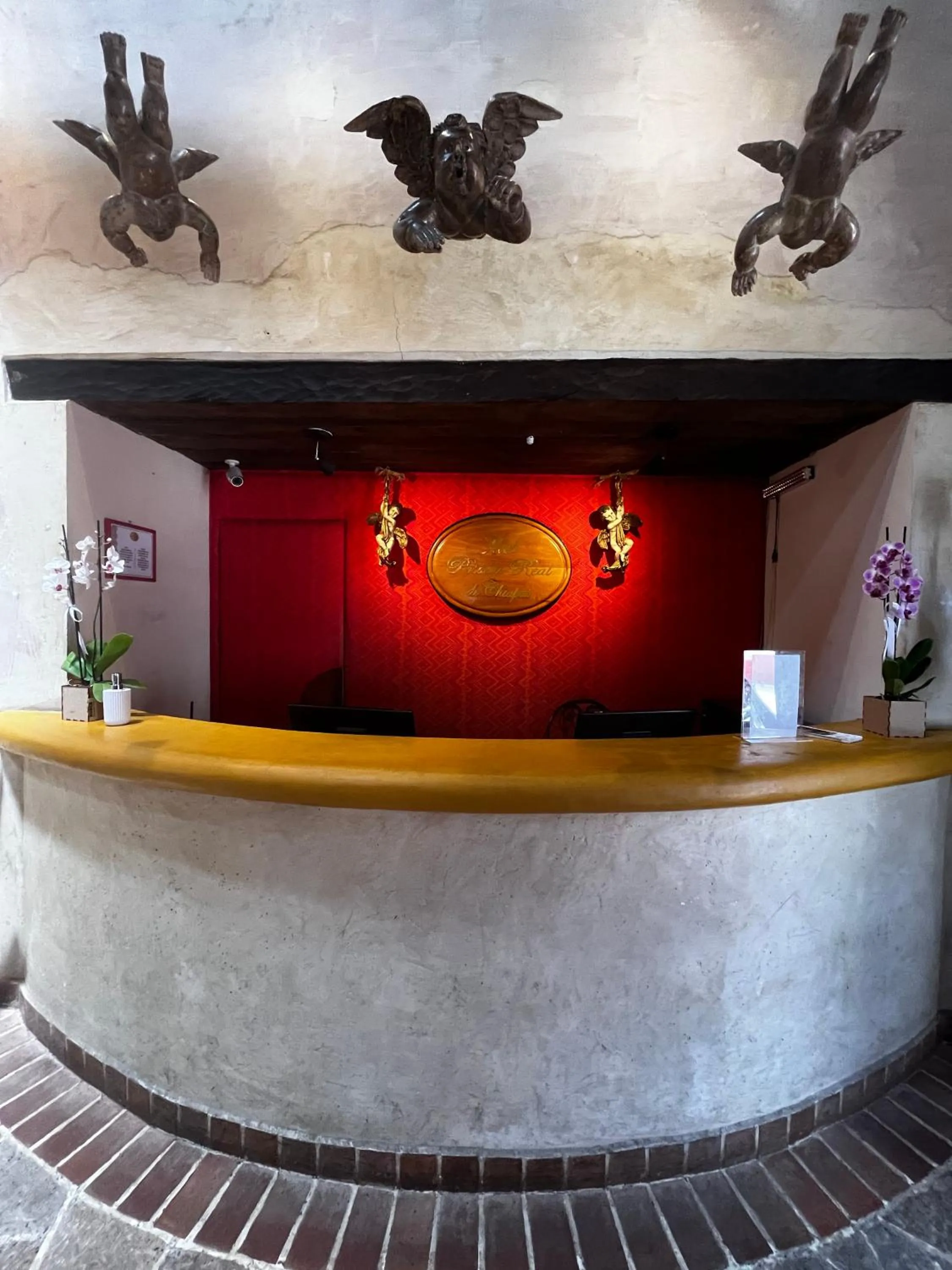 Lobby or reception in Posada Real de Chiapas