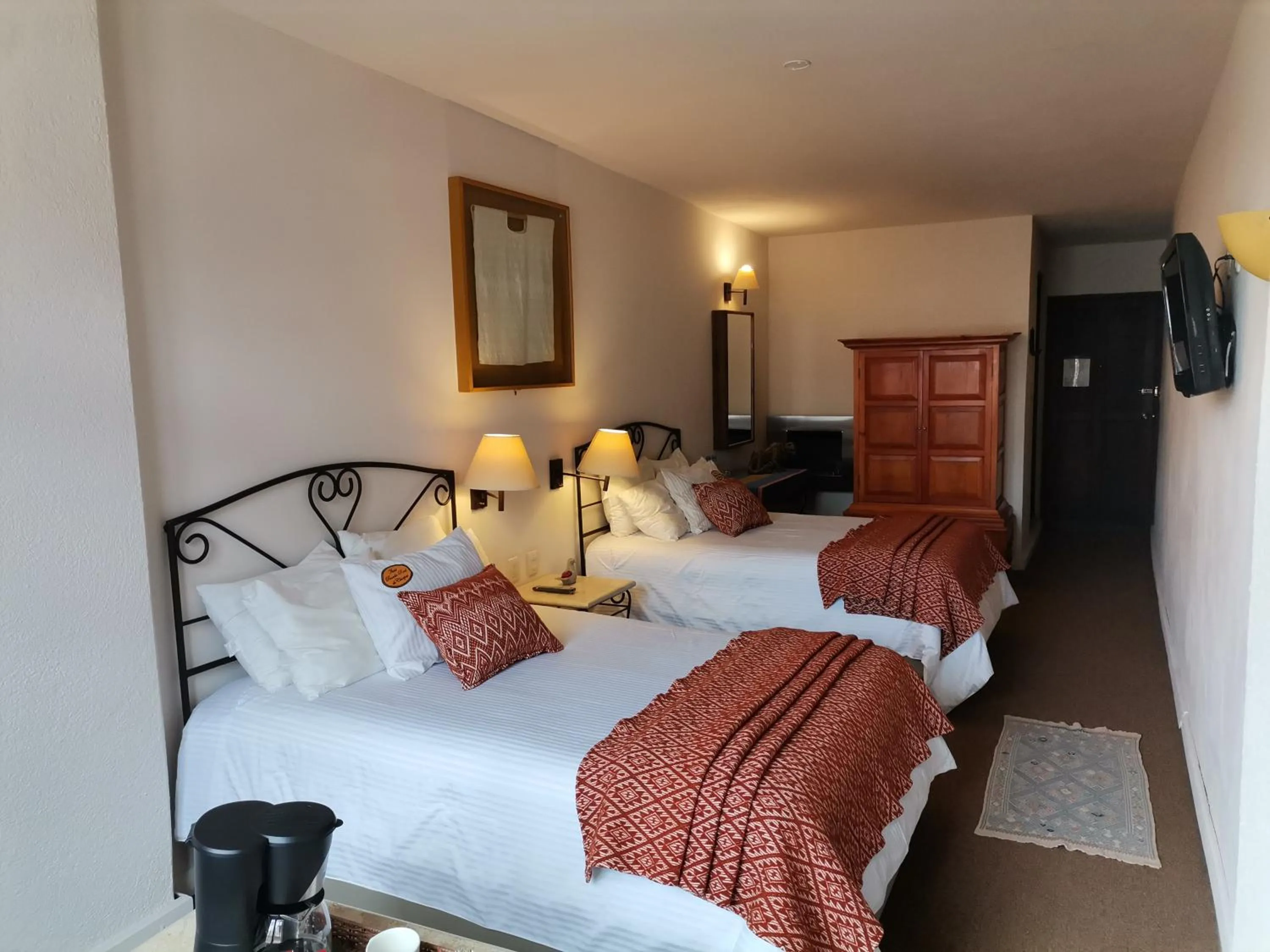 Bed in Posada Real de Chiapas