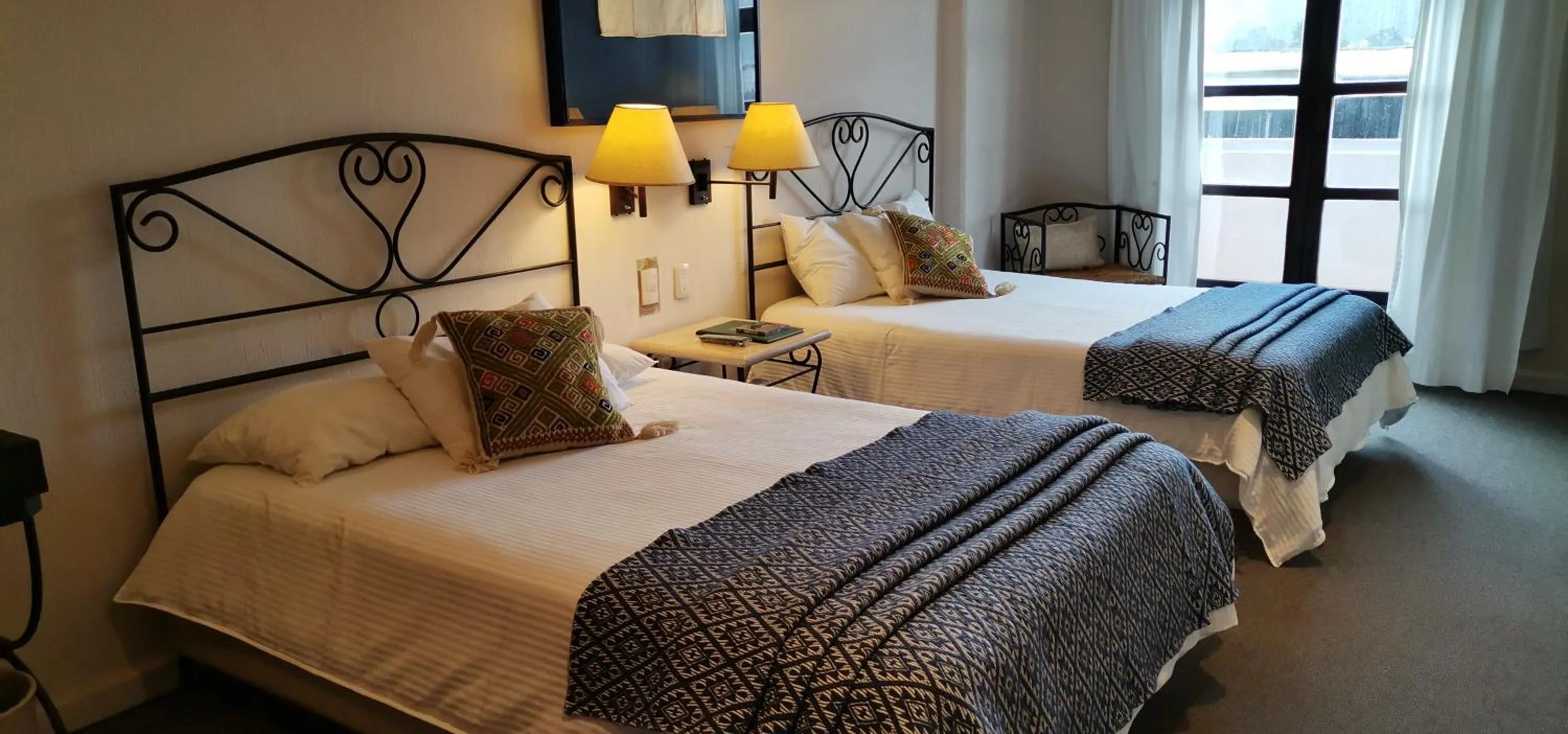 Bed in Posada Real de Chiapas