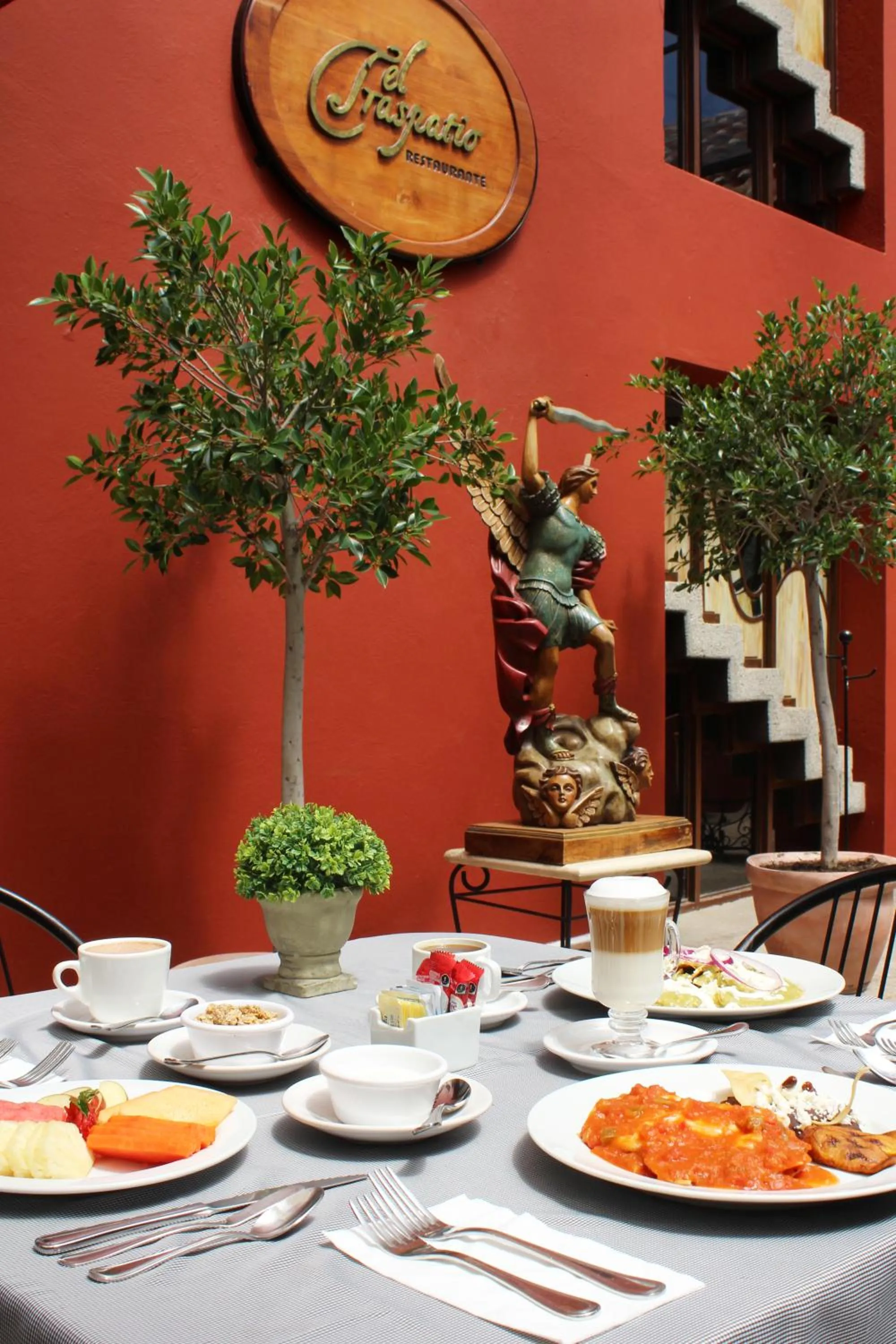 Breakfast in Posada Real de Chiapas