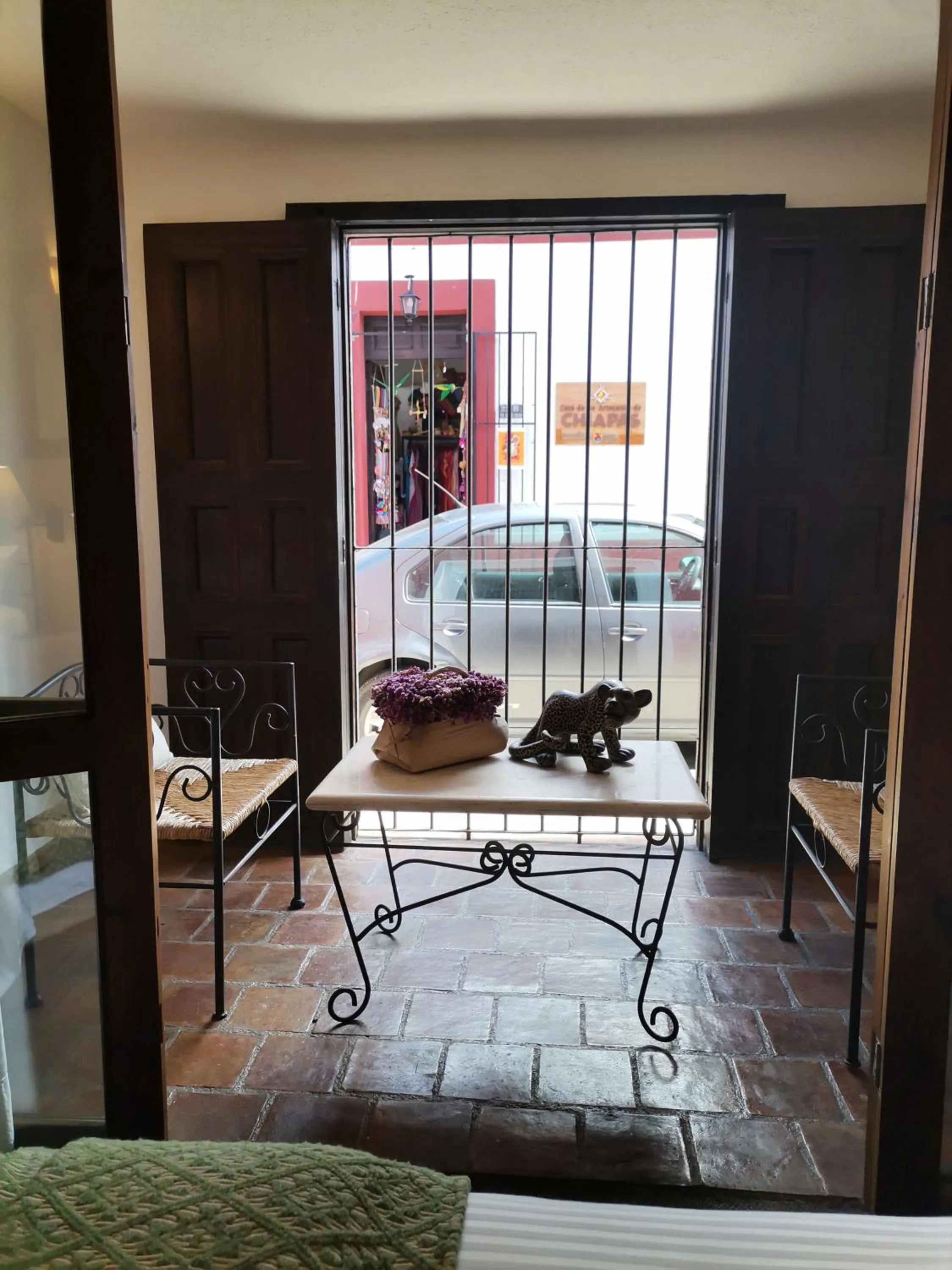Living room in Posada Real de Chiapas