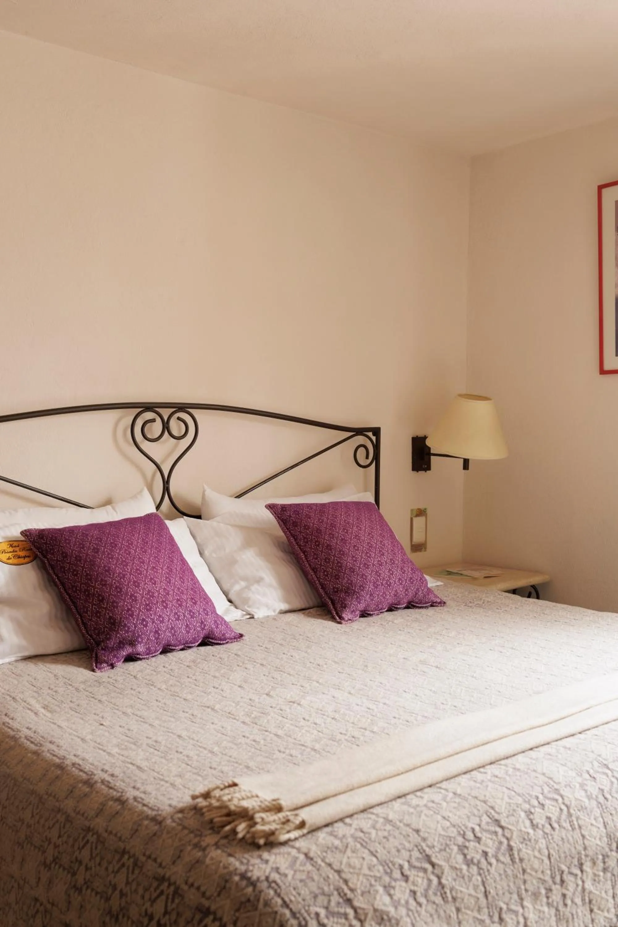 Bed in Posada Real de Chiapas