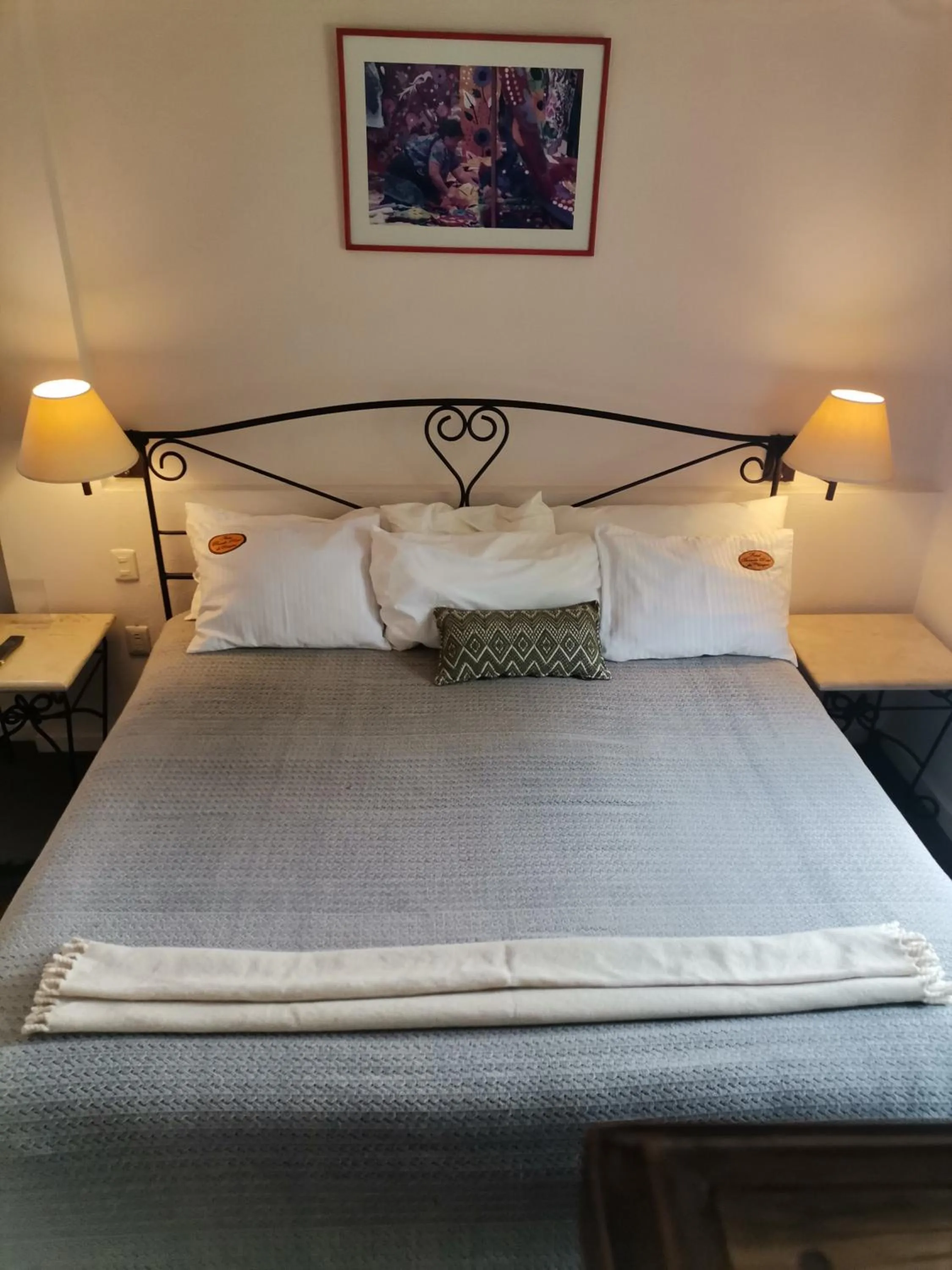 Bed in Posada Real de Chiapas