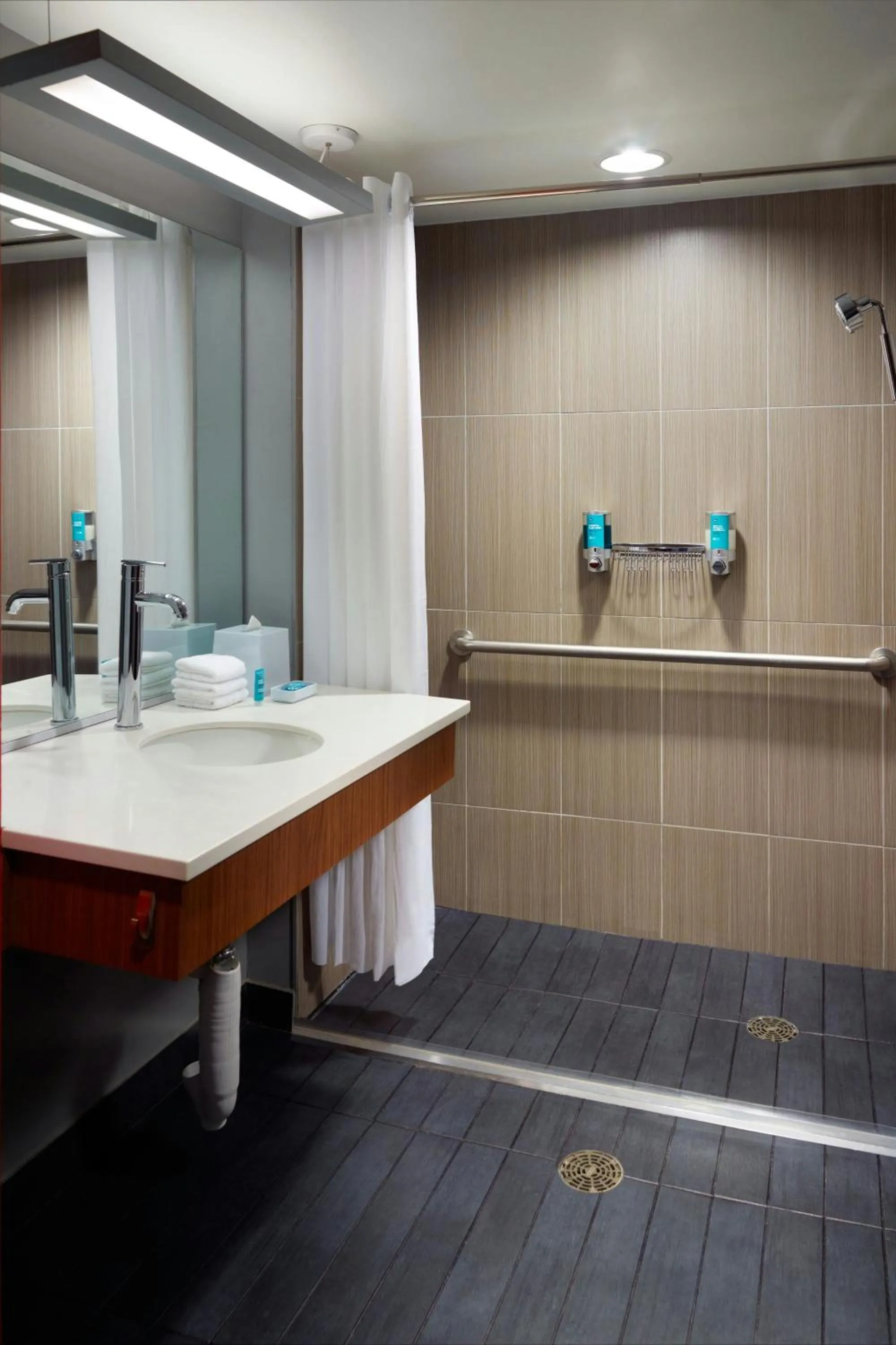 Bathroom in Aloft Atlanta Downtown