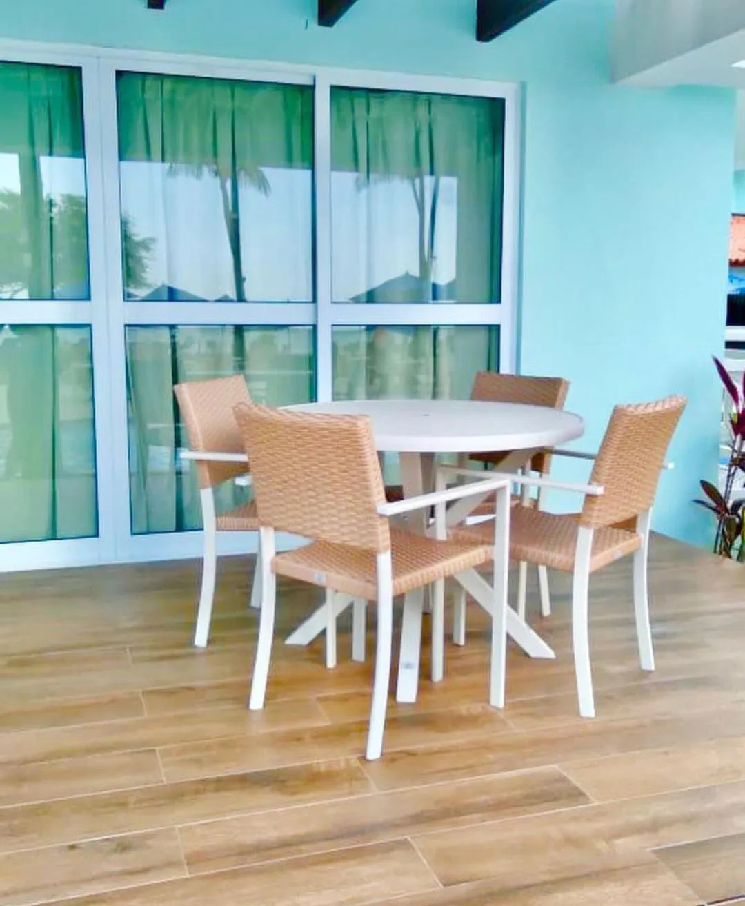 Patio in Baía Branca Beach Resort