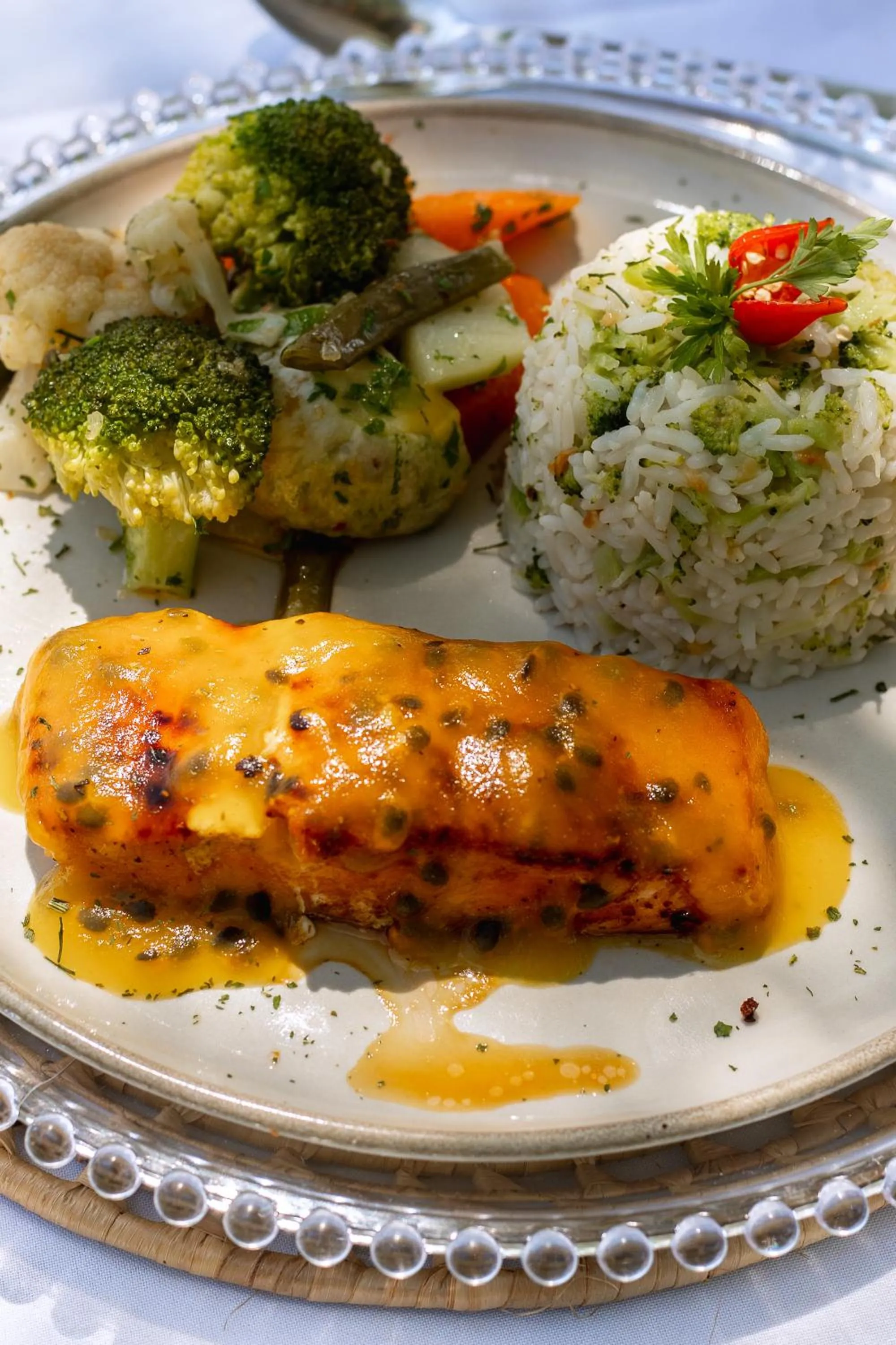 Lunch in Baía Branca Beach Resort