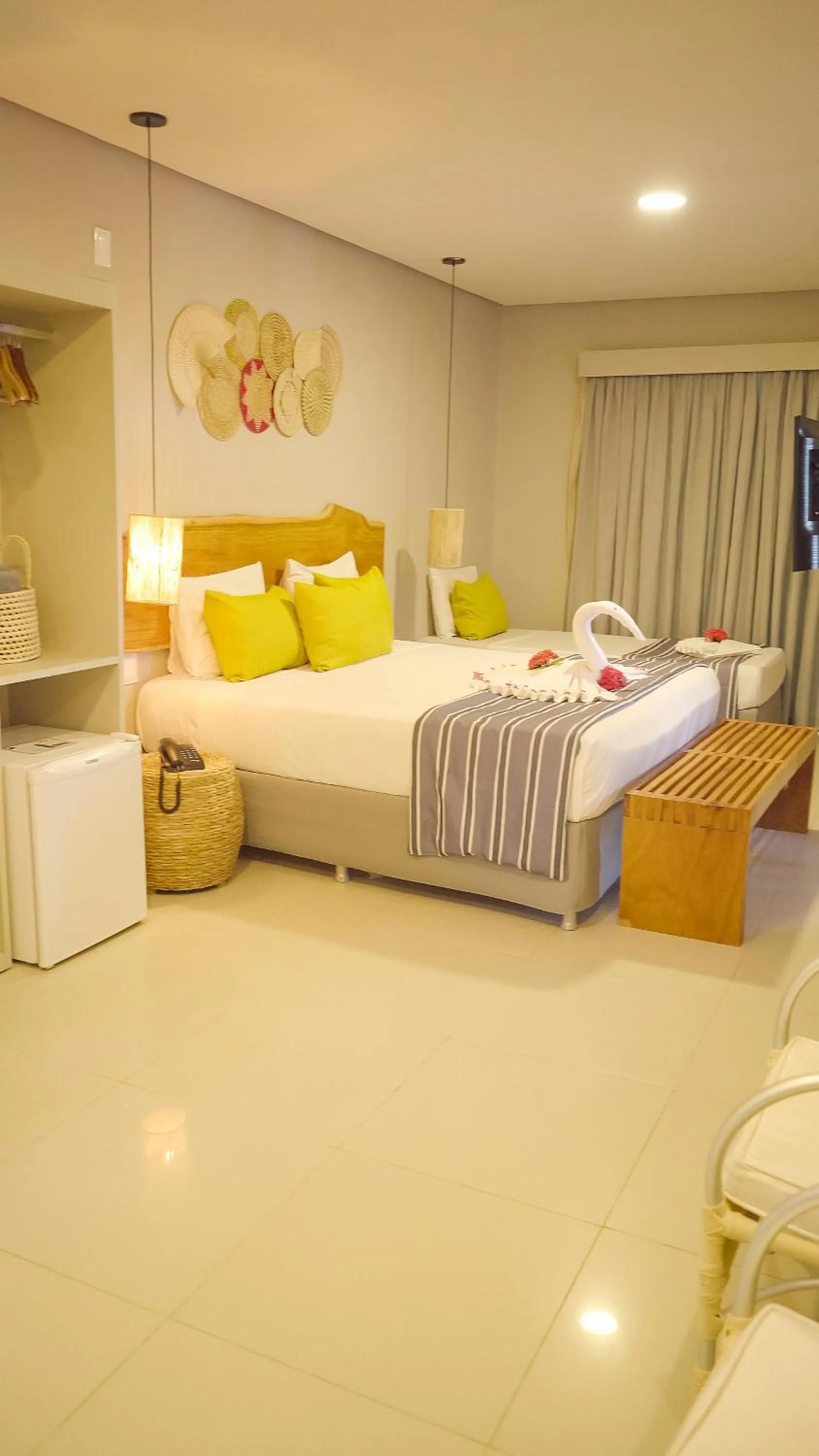 Photo of the whole room, Bed in Baía Branca Beach Resort