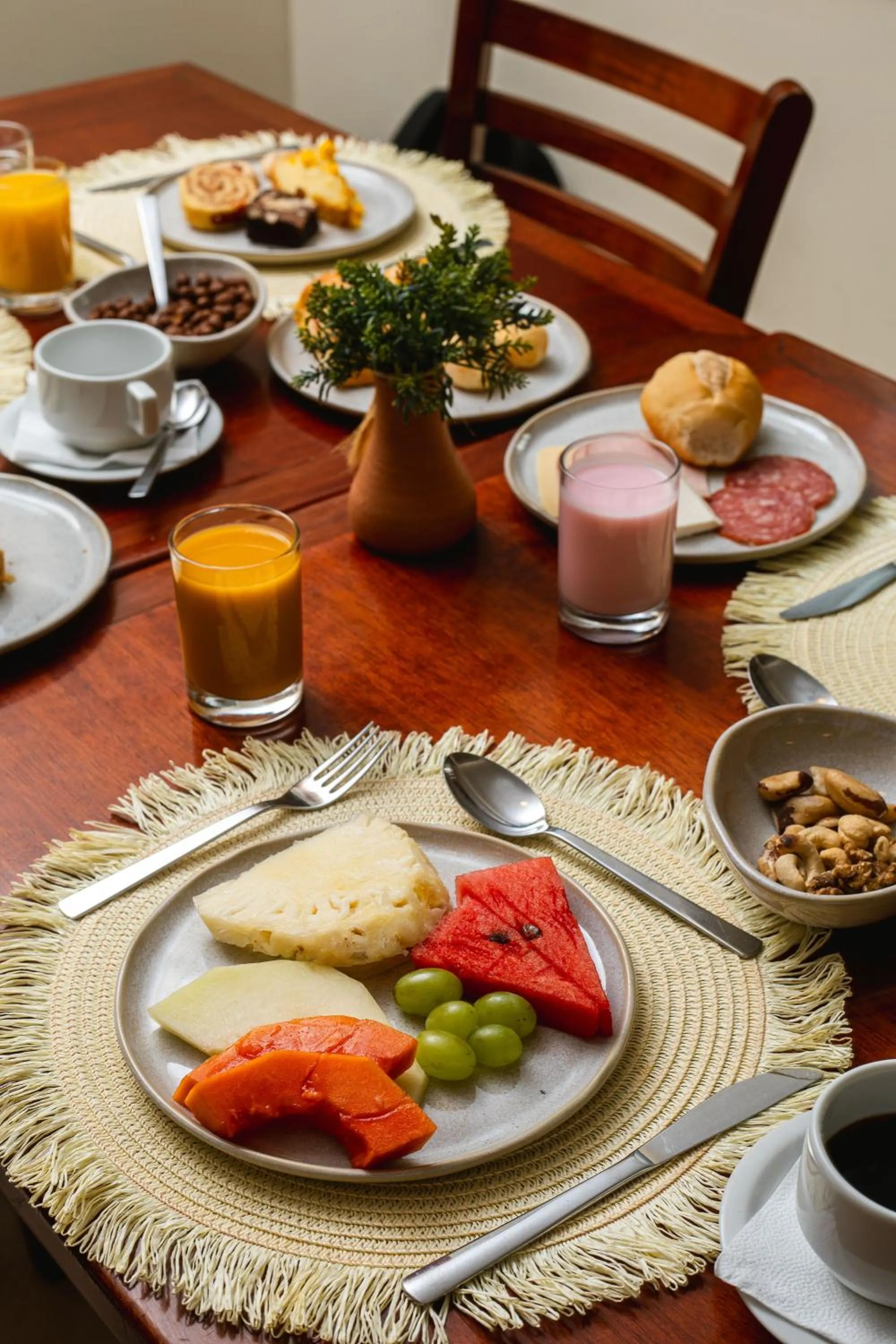 Breakfast in Baía Branca Beach Resort