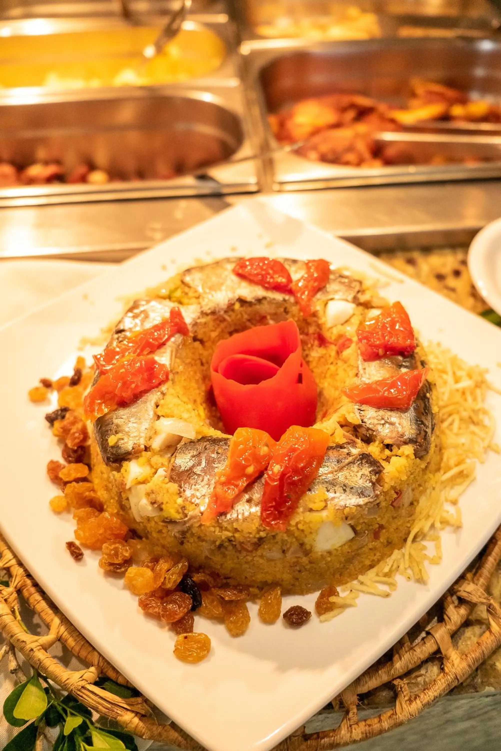 Food in Baía Branca Beach Resort