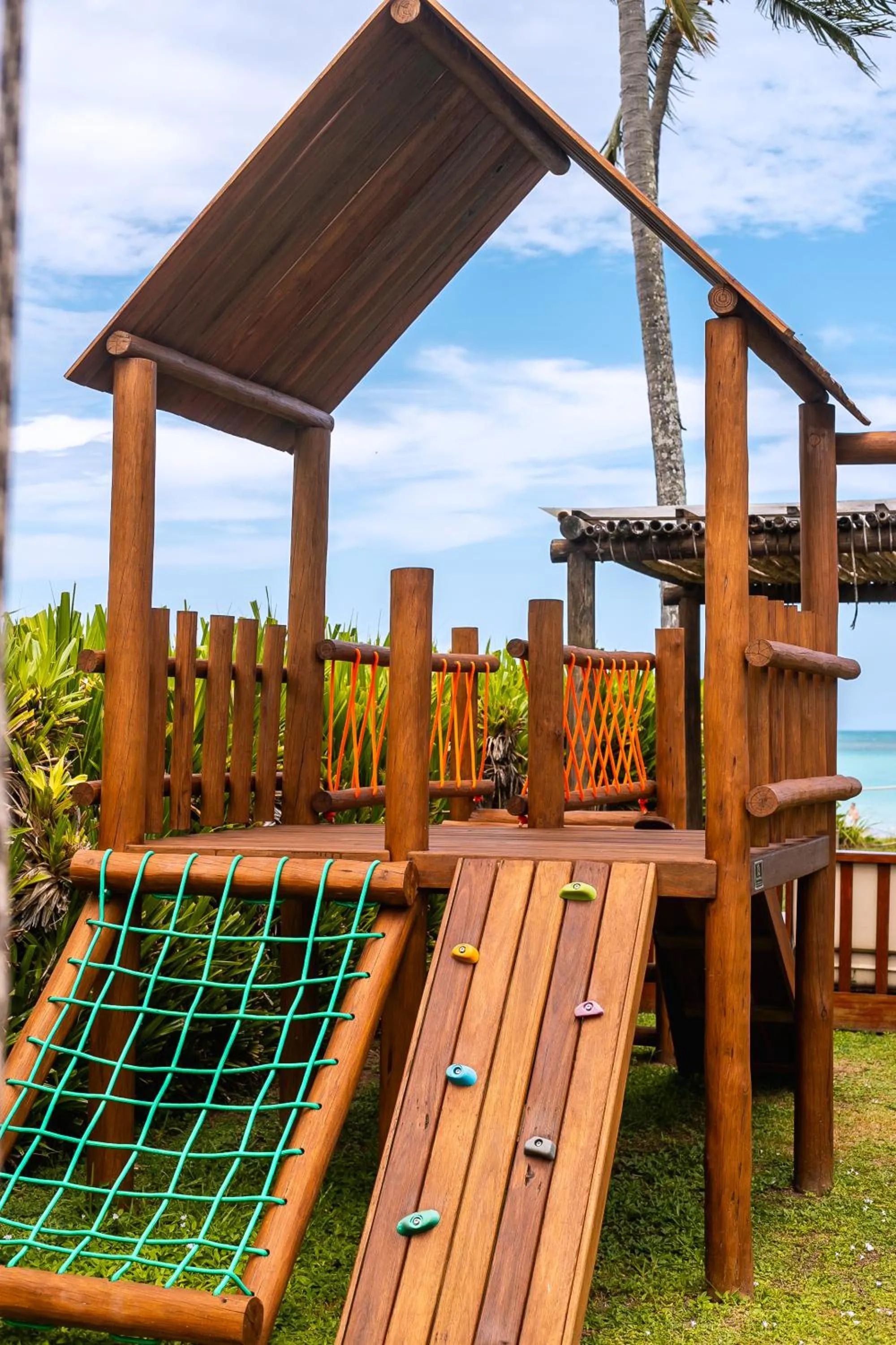 Garden in Baía Branca Beach Resort