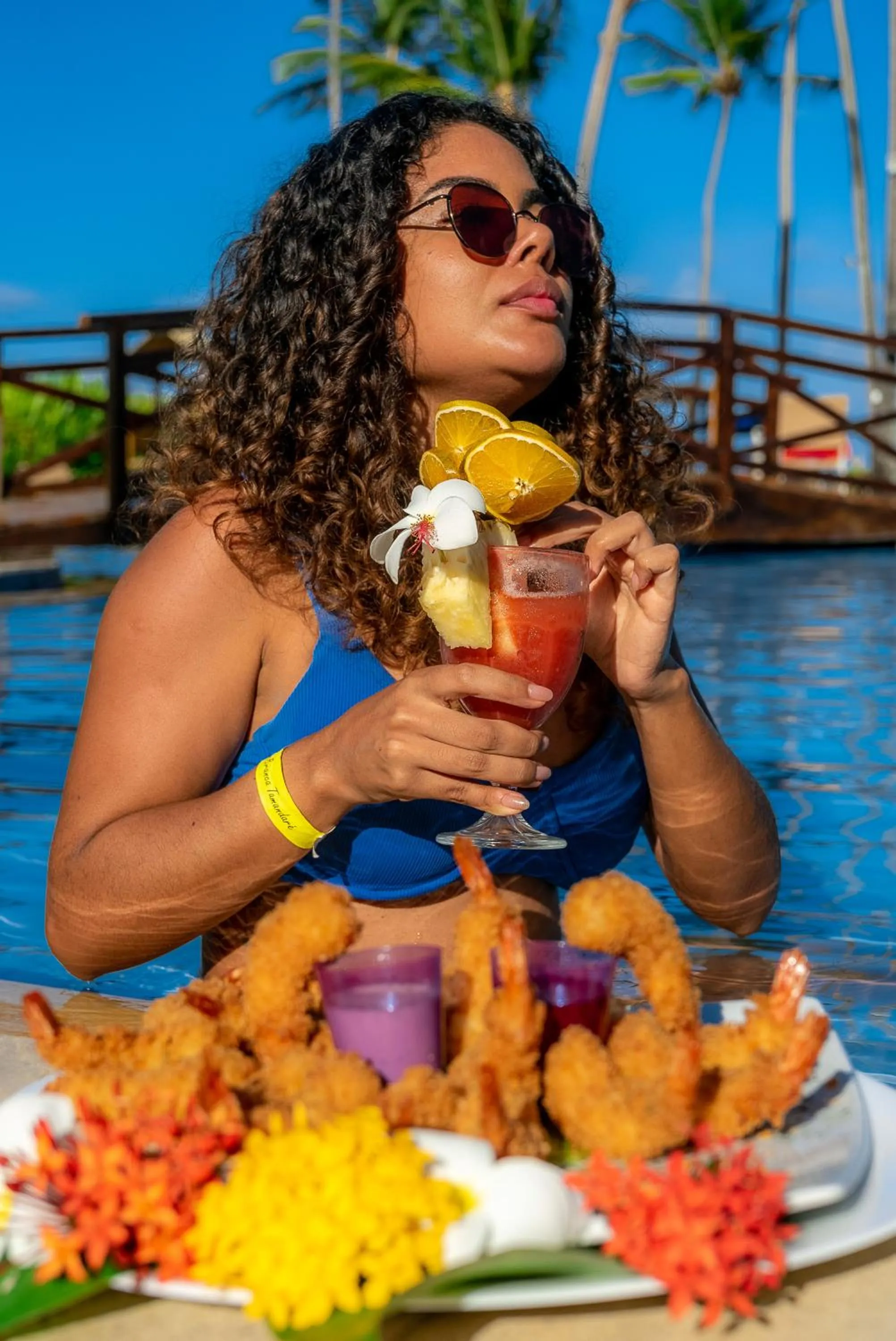 Food and drinks in Baía Branca Beach Resort