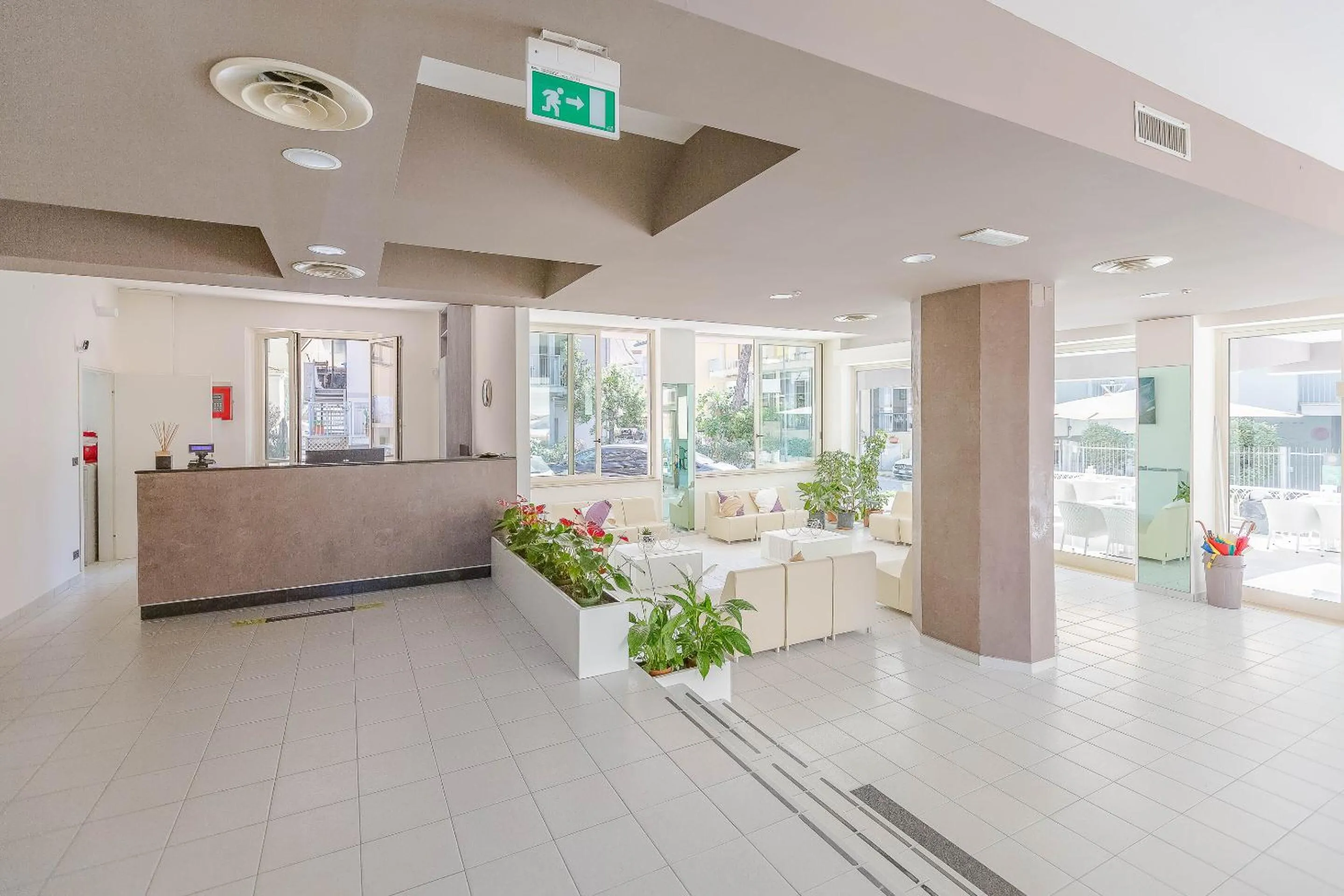 Lobby or reception in Hotel Confort