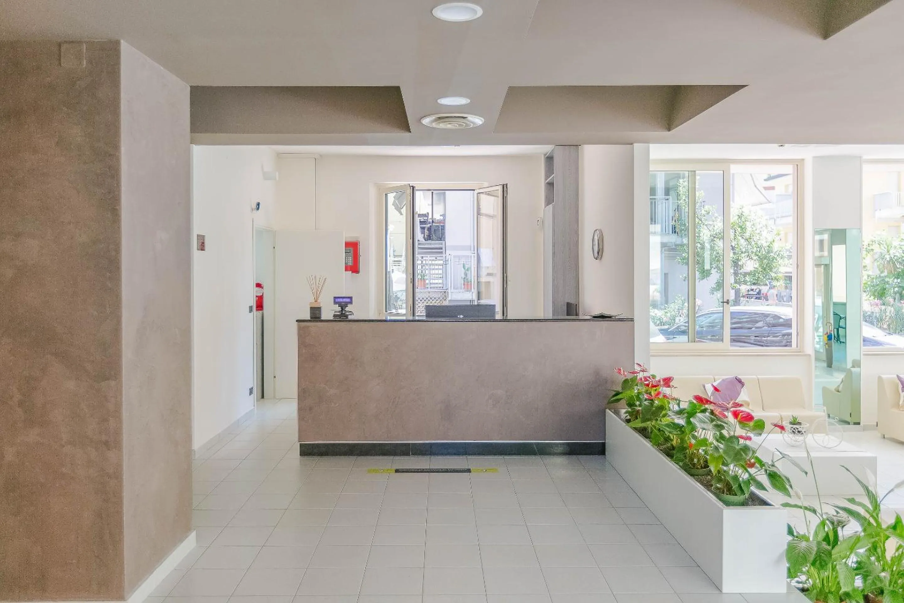 Lobby or reception in Hotel Confort