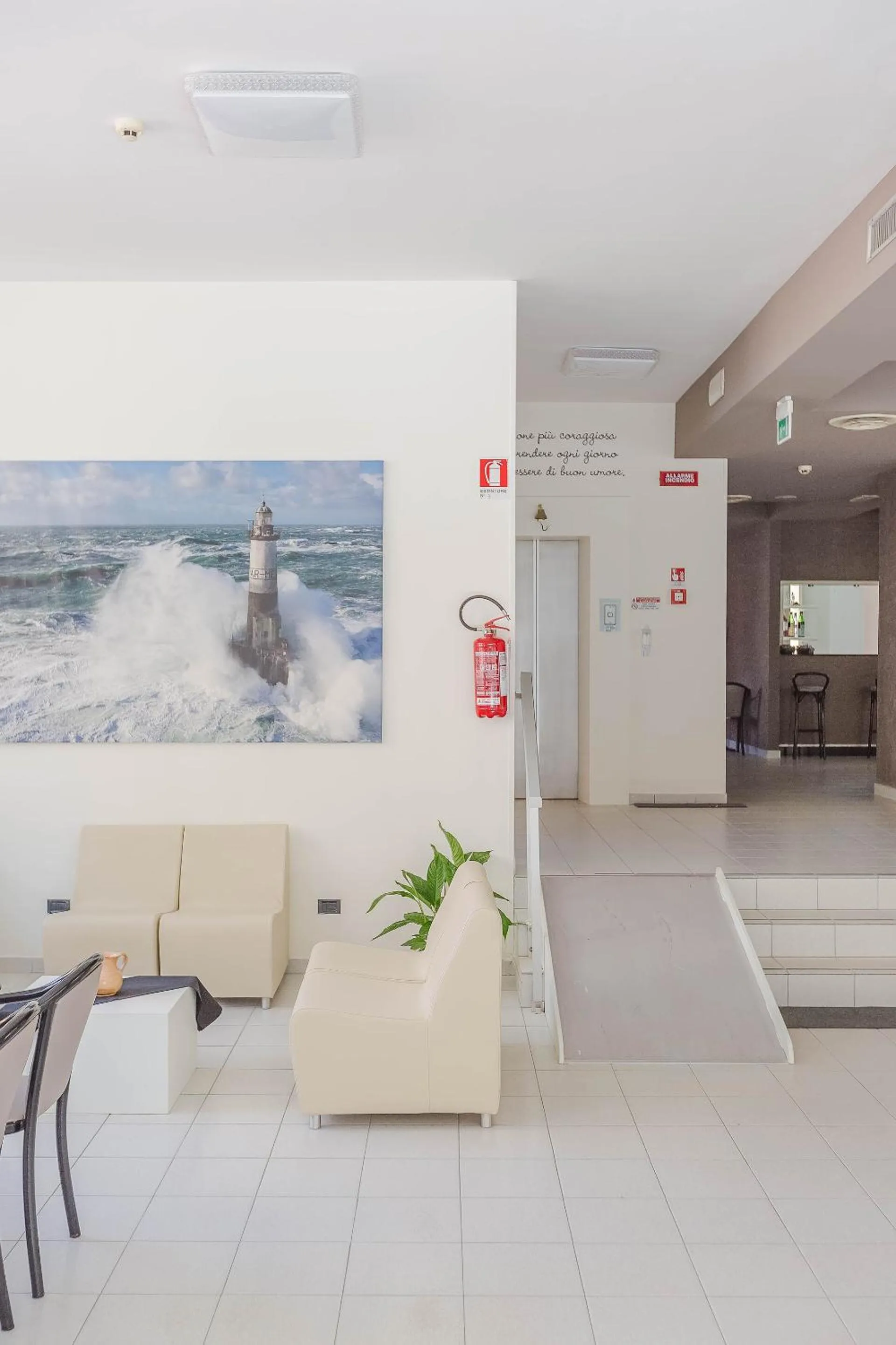 Lobby or reception in Hotel Confort