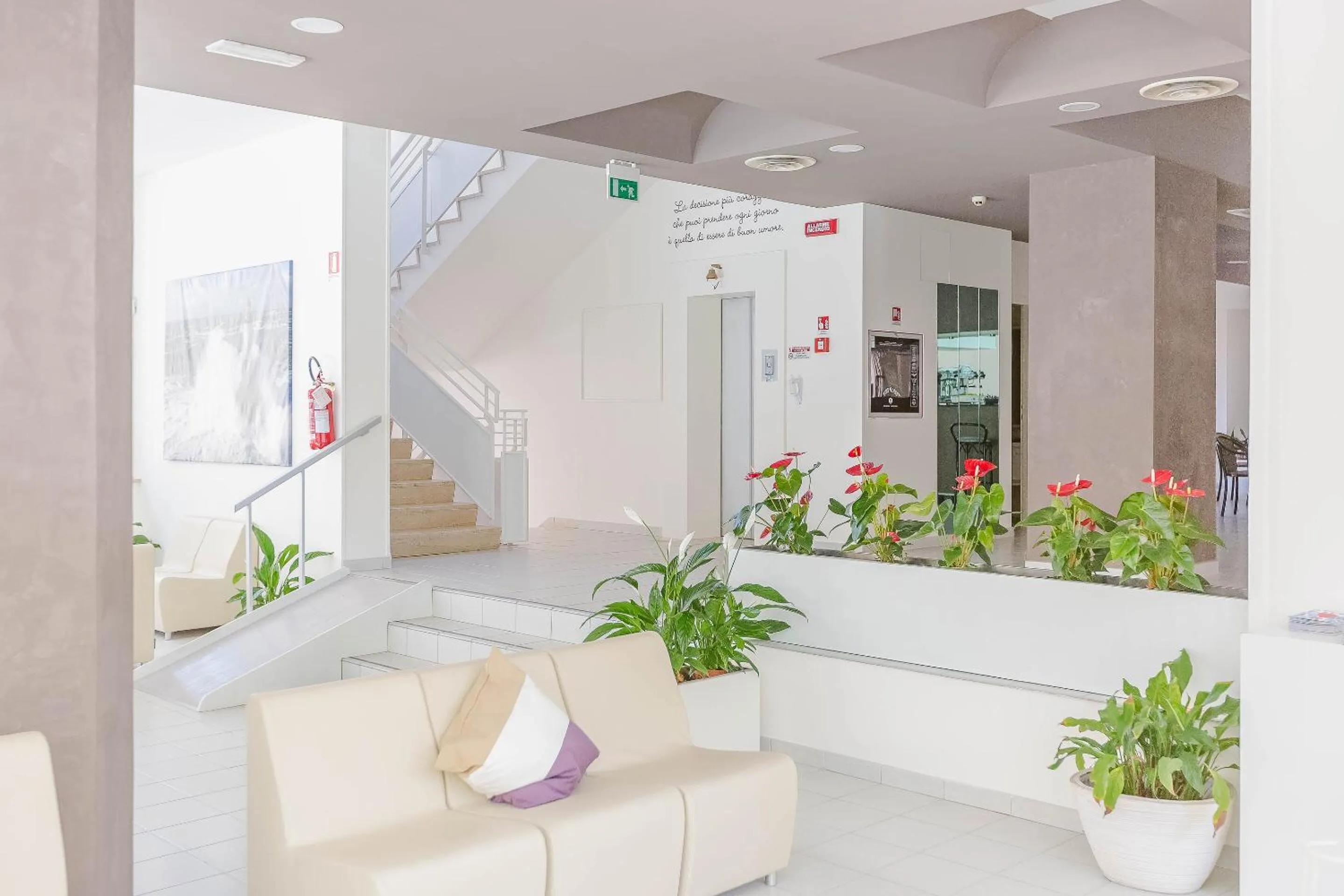 Lobby or reception in Hotel Confort