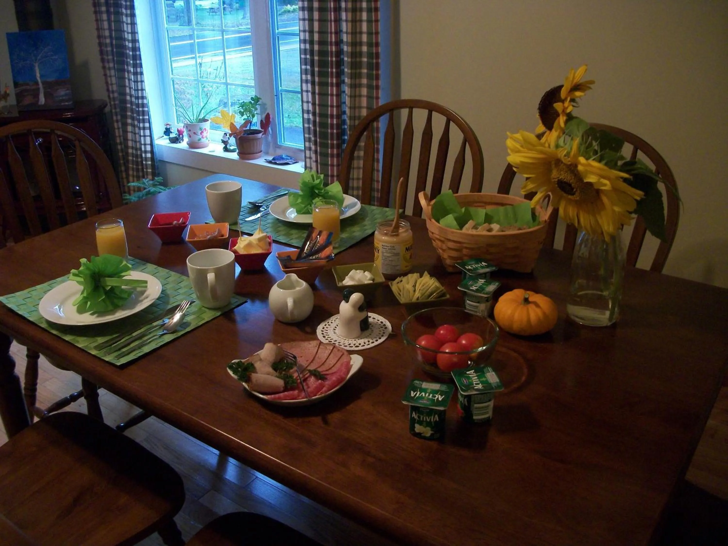 Food and drinks in B&B Art of Germany