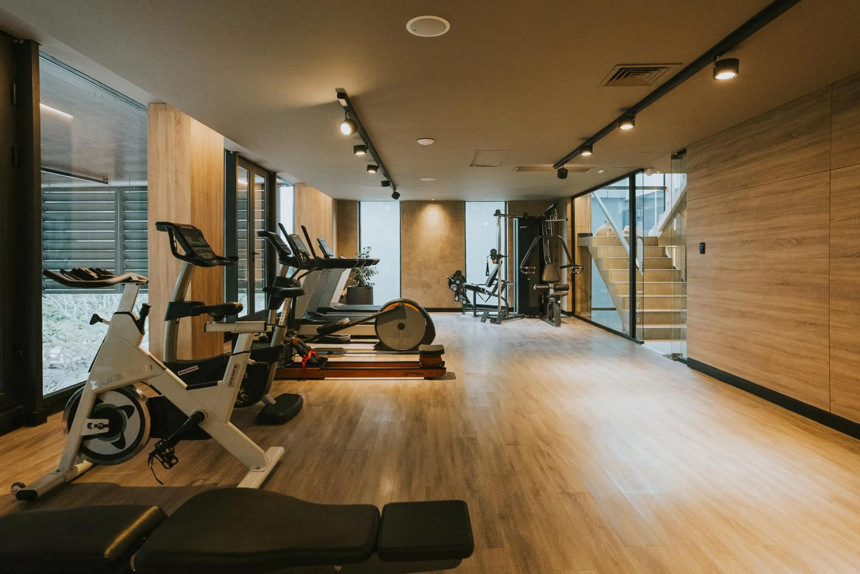 Fitness centre/facilities in Howard Johnson Plaza La Ribera